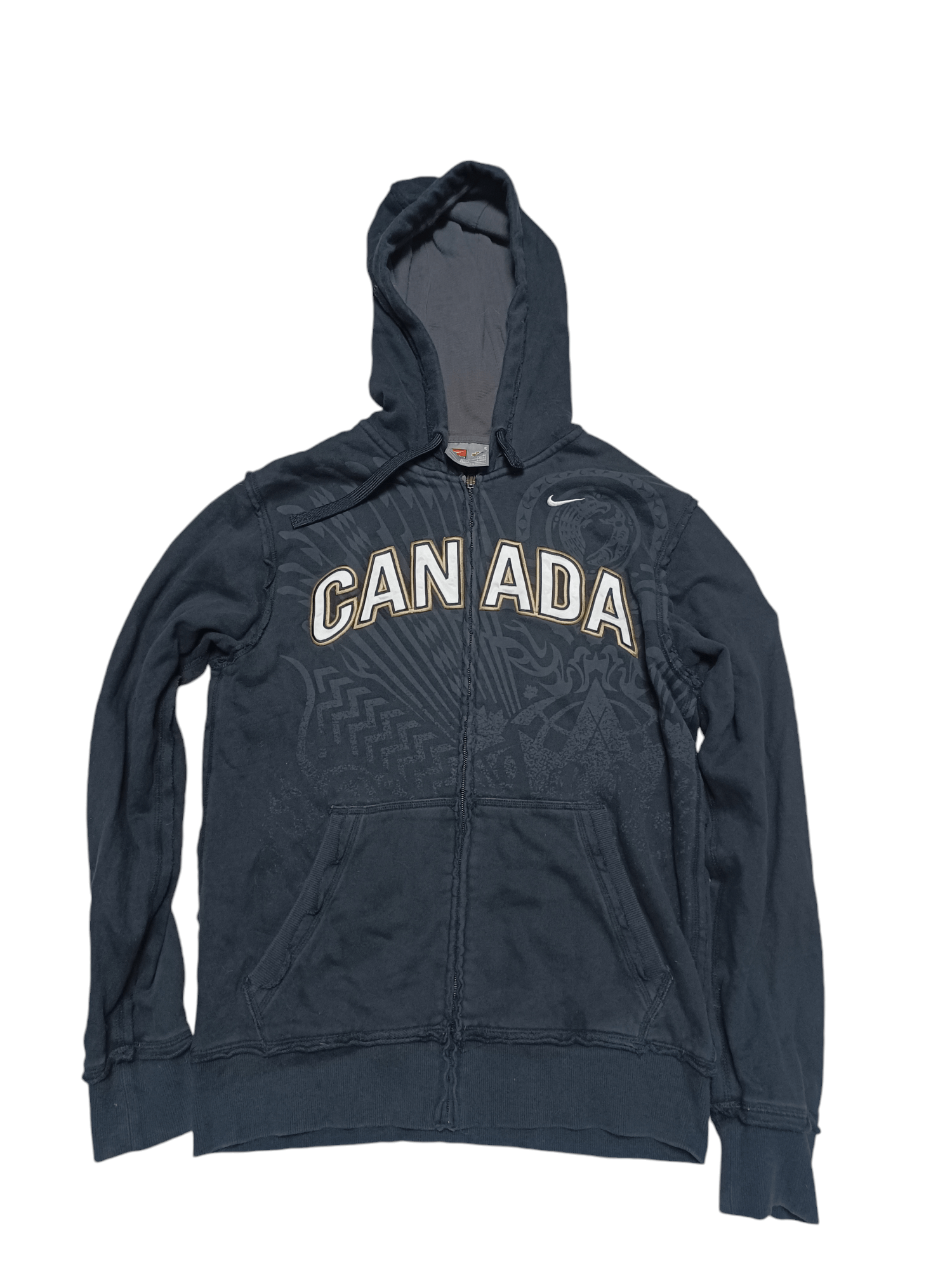 Nike CHIEF KEEF NIKE CANADA FIRE EMBROIDERED LOGO ZIP HOODIE Size US S / EU 44-46 / 1 - 1 Thumbnail