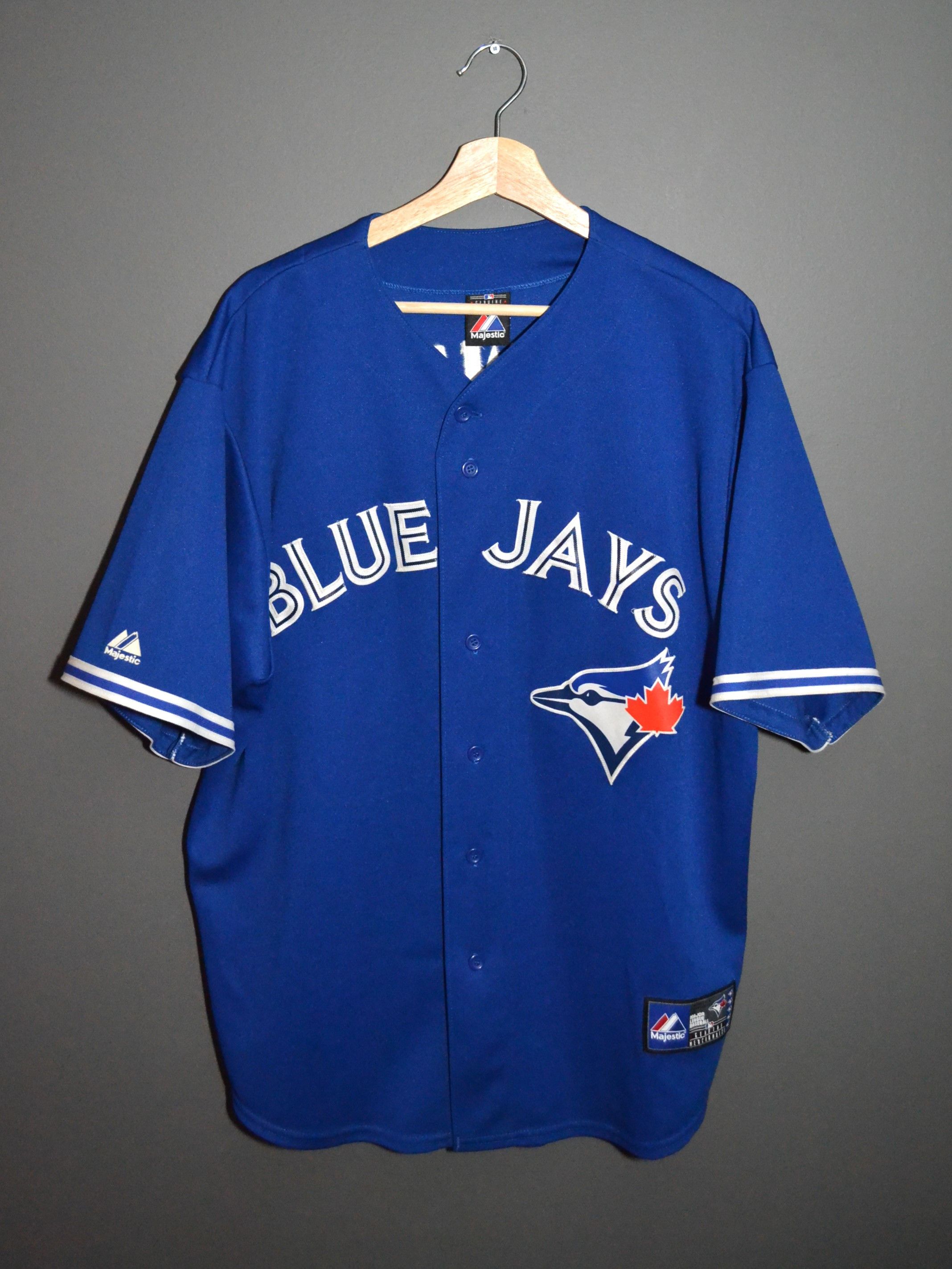 Majestic Majestic Made USA Toronto Blue Jays XL 13 Lawrie Jersey MLB Size US XL / EU 56 / 4 - 2 Thumbnail