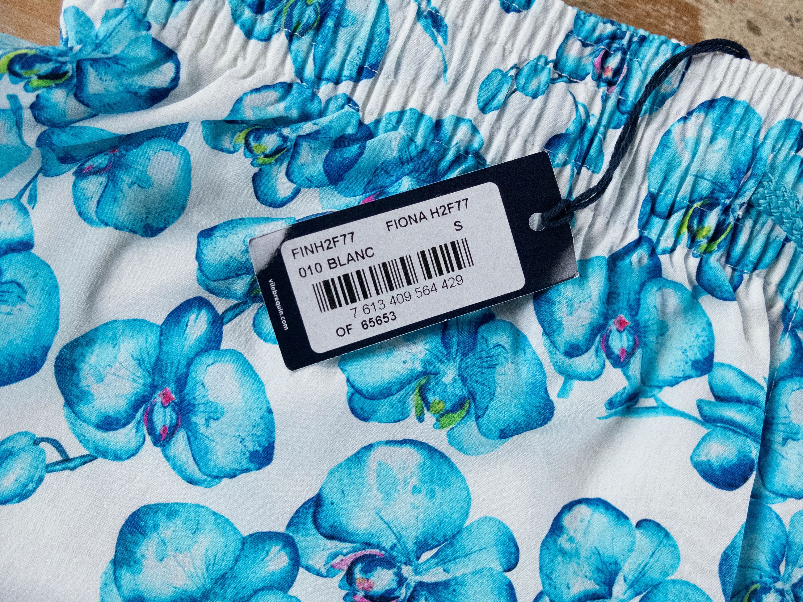 Vilebrequin VILEBREQUIN Orchid white blue floral swim shorts Small Size 30" / US 8 / IT 44 - 5 Thumbnail