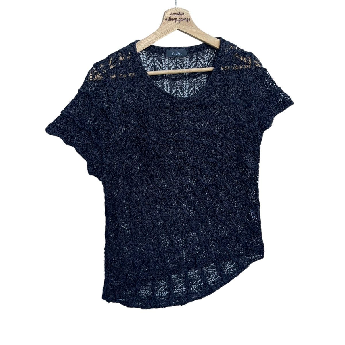 Designer × Homespun Knitwear × Japanese Brand Seasonal Designer Knitwear Short Sleeve Tee Size M / US 6-8 / IT 42-44 - 3 Thumbnail