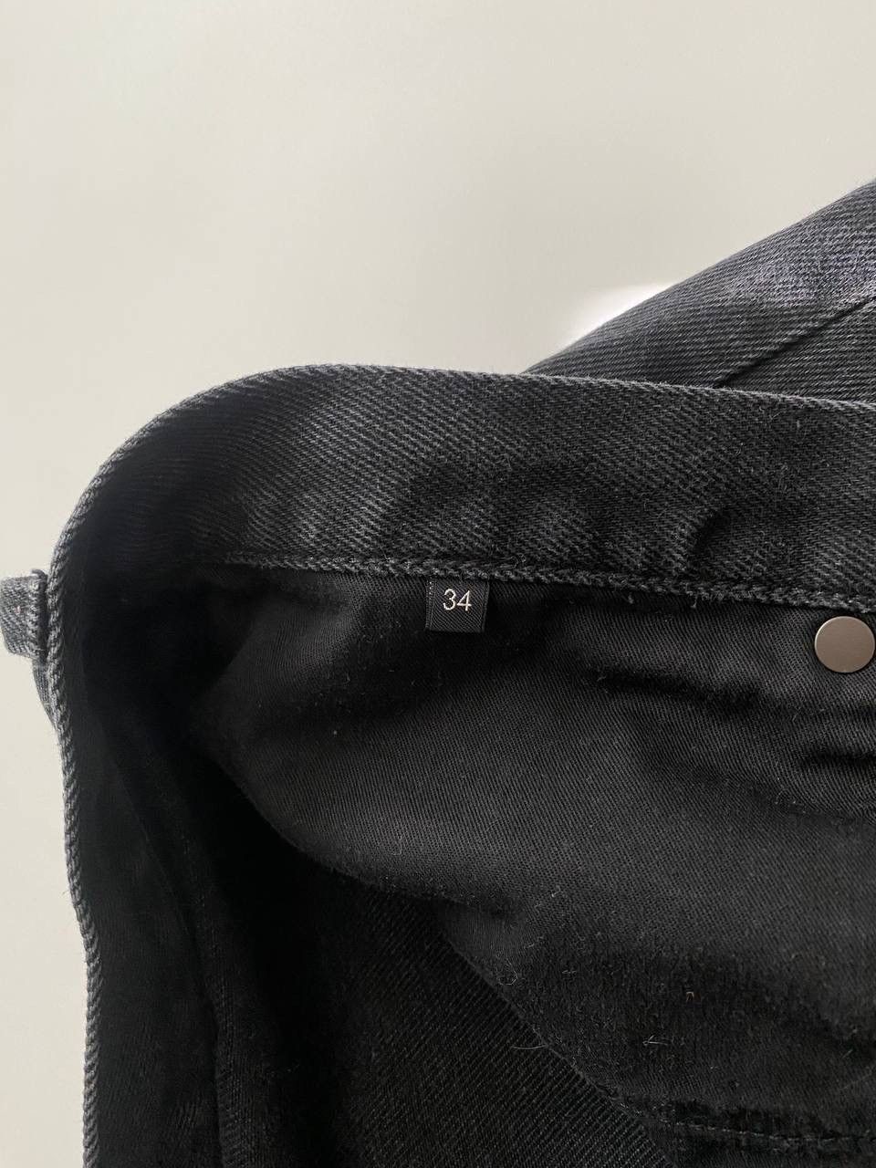 Valentino Valentino Garavani 2099 Print Slim Jeans in Black Cotton Size US 34 / EU 50 - 9 Thumbnail