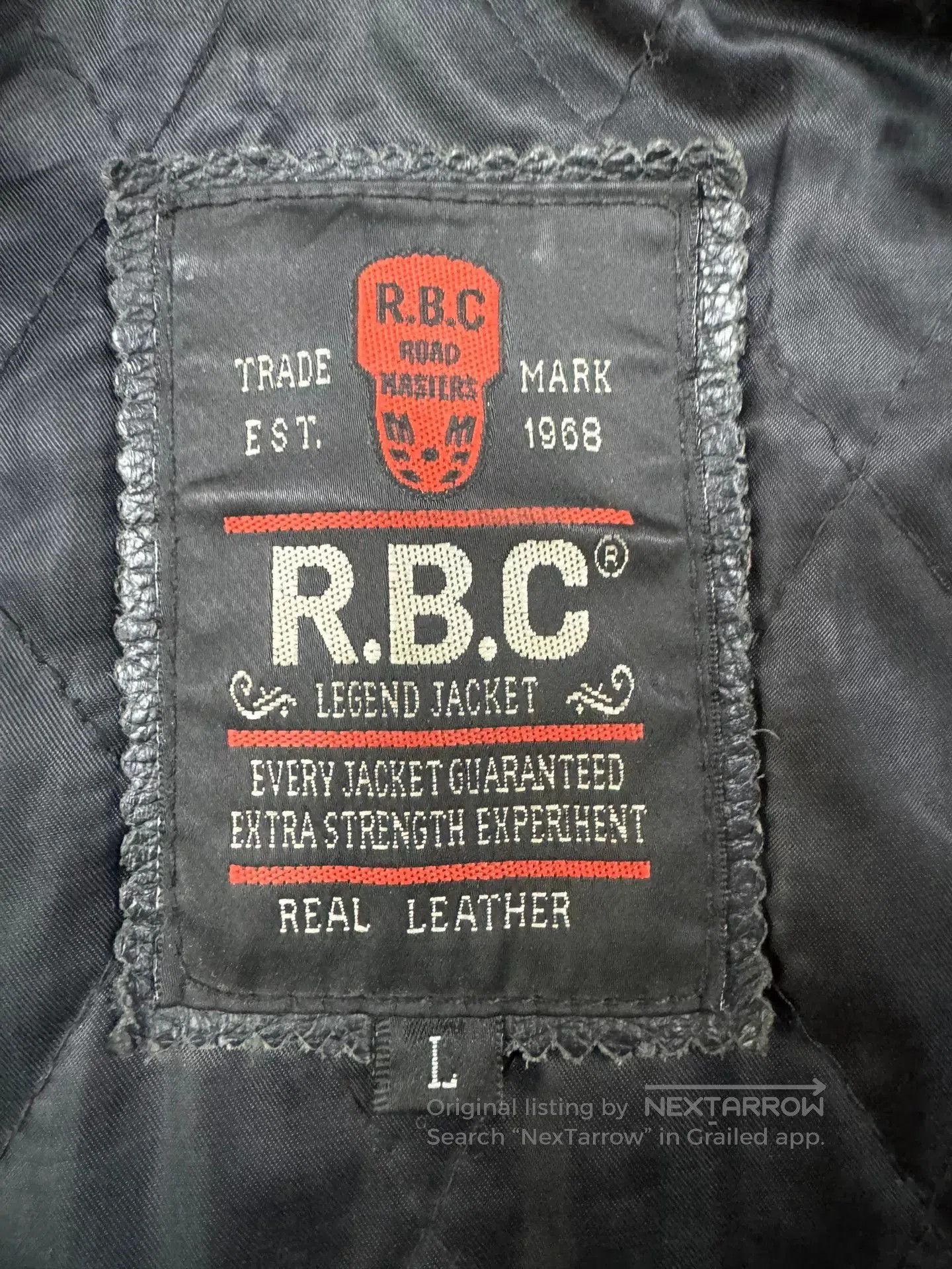 Other Vintage American Leather Motorcycle Jacket. Size US L / EU 52-54 / 3 - 4 Thumbnail