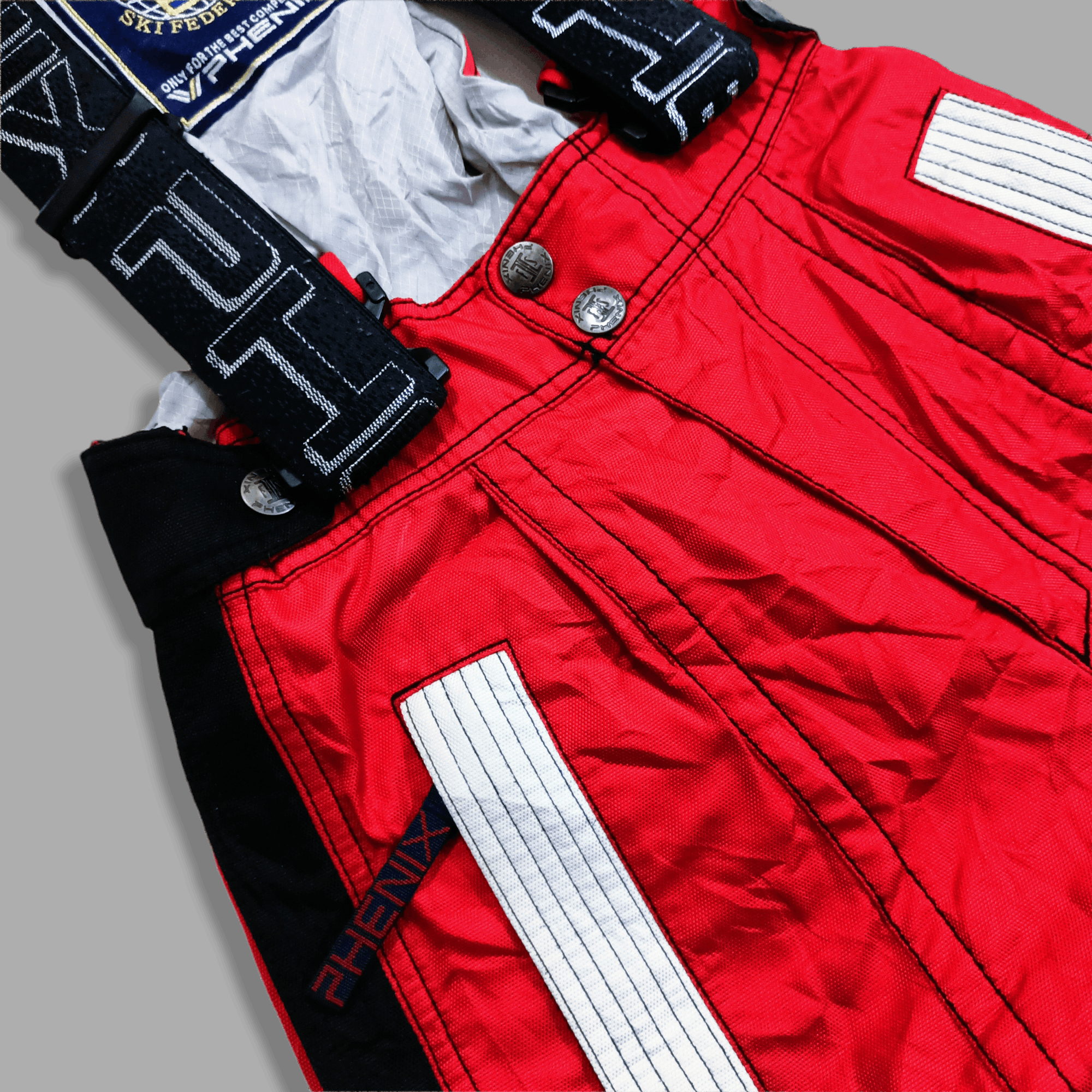Sports Specialties Last Drop🔥 Rare Vintage PHENIX Reflective Ski Jumpsuits Size US 32 / EU 48 - 6 Thumbnail