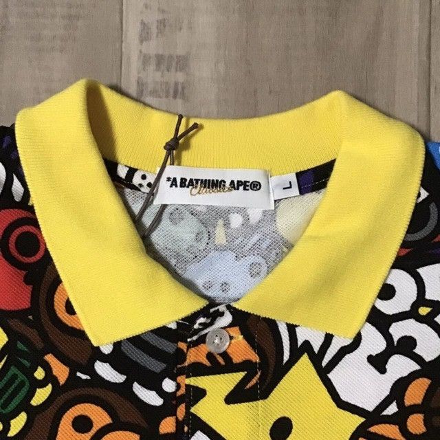 Bape BAPE Milo Animal Safari Polo Shirt a bathing ape NIGO Size US L / EU 52-54 / 3 - 3 Thumbnail