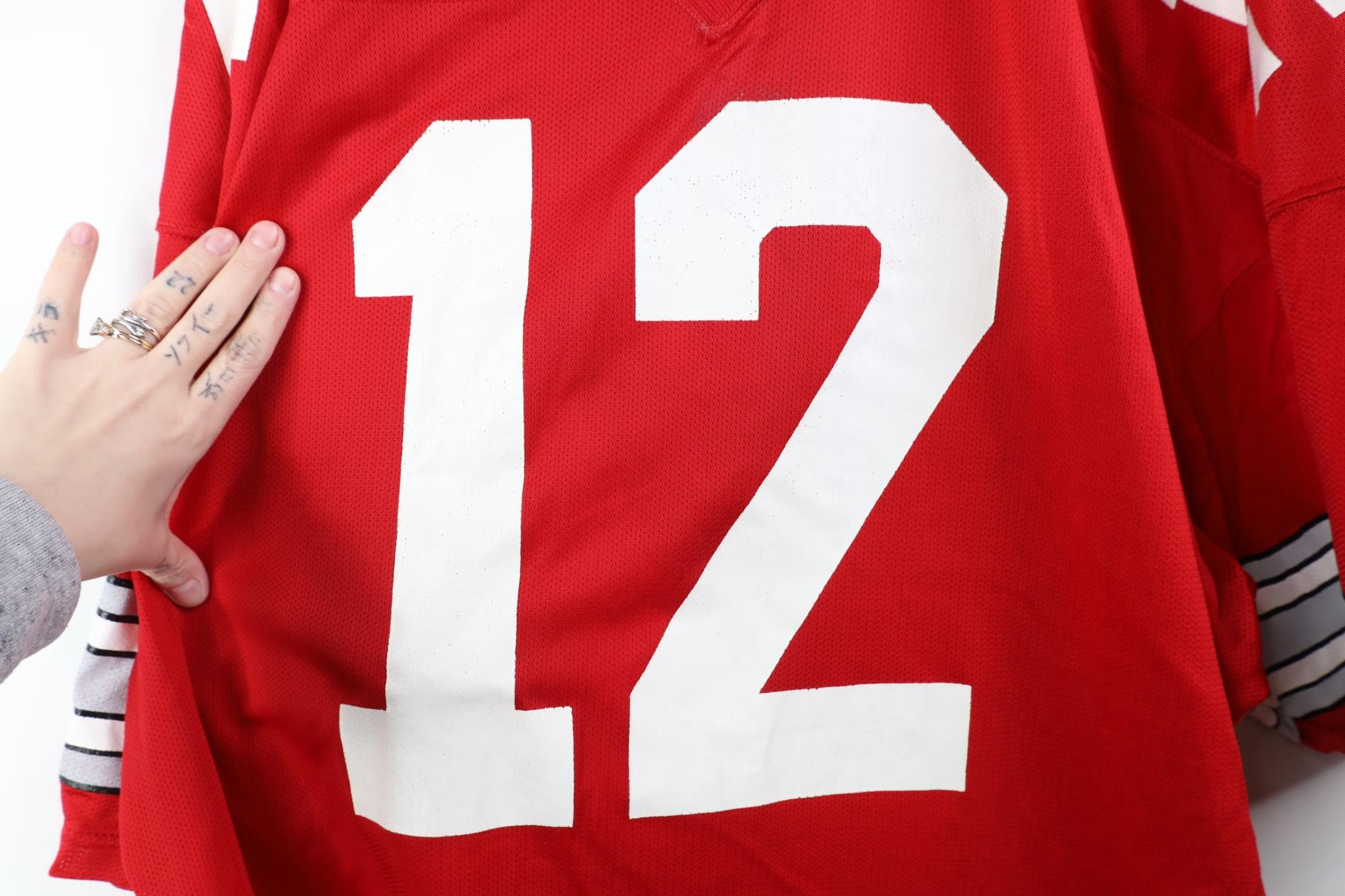 Champion Vintage 90s Champion Michael Ohio State University Jersey Size US XXL / EU 58 / 5 - 5 Thumbnail