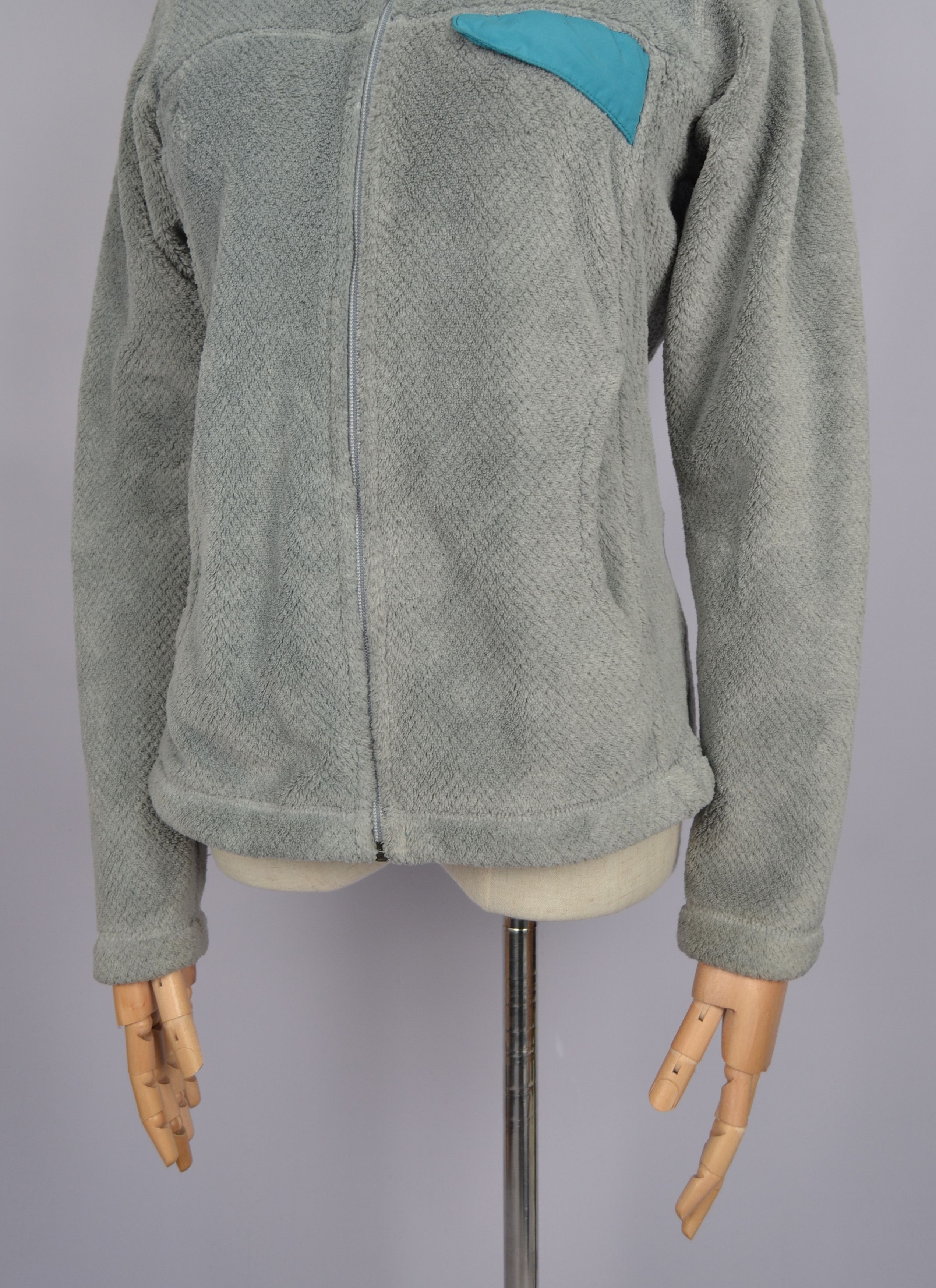 Patagonia × Vintage Patagonia Grey Re-Tool Full Zip Fleece Jacket Size S Outdoor Size S / US 4 / IT 40 - 5 Thumbnail