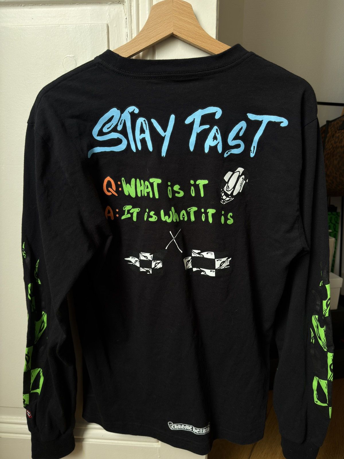 Chrome Hearts Chrome Hearts x Matty Boy Sex Records Flame Long-Sleeve Size US M / EU 48-50 / 2 - 2 Thumbnail