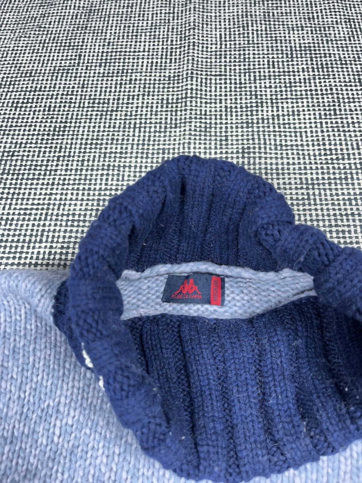 Kappa Vintage Kappa turtleneck golf wool alpaca baby blue sweater Size US M / EU 48-50 / 2 - 4 Thumbnail