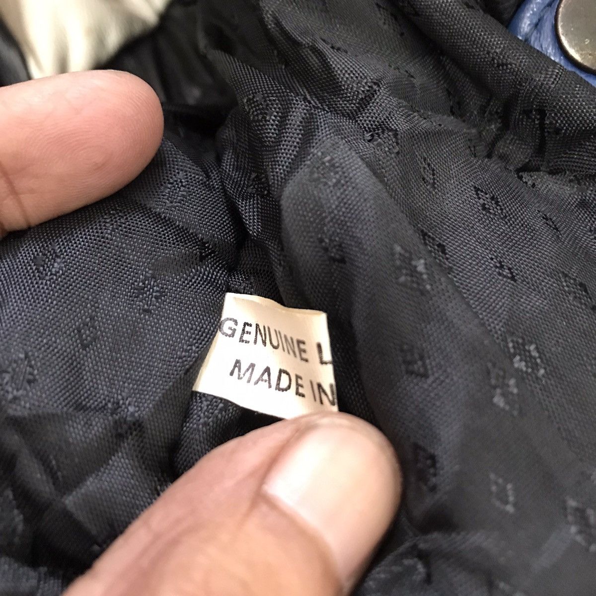 BMW × Vintage Vintage BMW BLOCK COLOUR GENUINE LEATHER JACKET Size US M / EU 48-50 / 2 - 5 Thumbnail