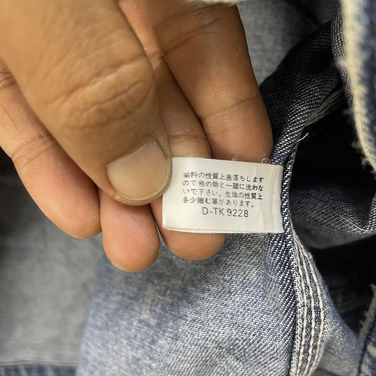 Lee 🔥Vintage 90s Lee Union Made Denim Chore Jacket Size US L / EU 52-54 / 3 - 11 Thumbnail