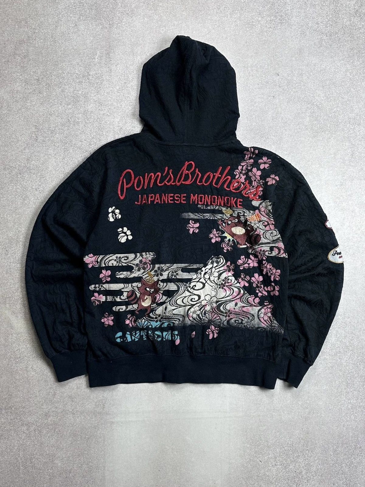 Hysteric Glamour LGB If Six Was Nine Japanese Embroidery Boxy Hoodie L Size US L / EU 52-54 / 3 - 1 Thumbnail