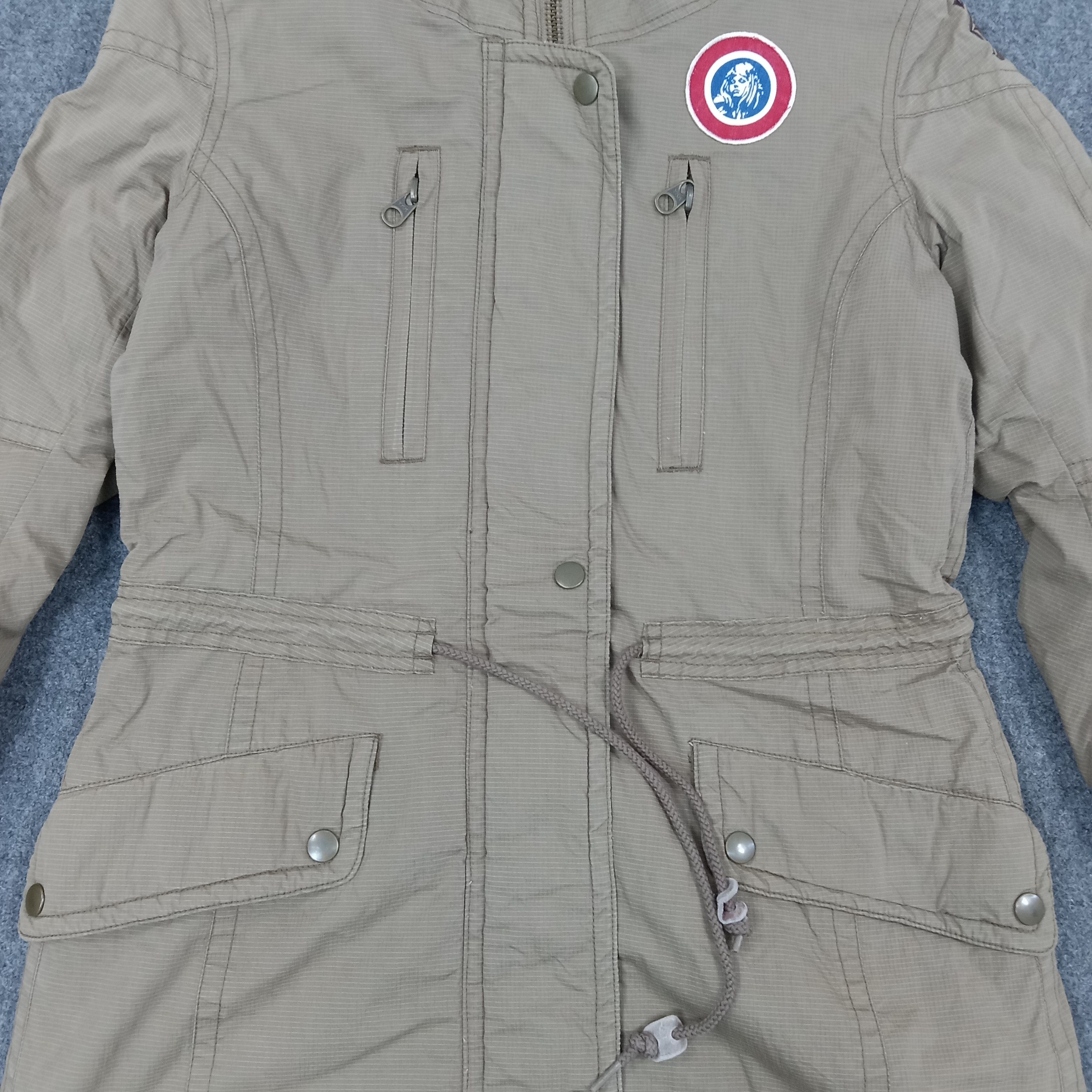 Hysteric Glamour × Japanese Brand × Vintage Hysteric Glamour Japanese Brand Parka Jacket C220N14 Size US S / EU 44-46 / 1 - 5 Thumbnail