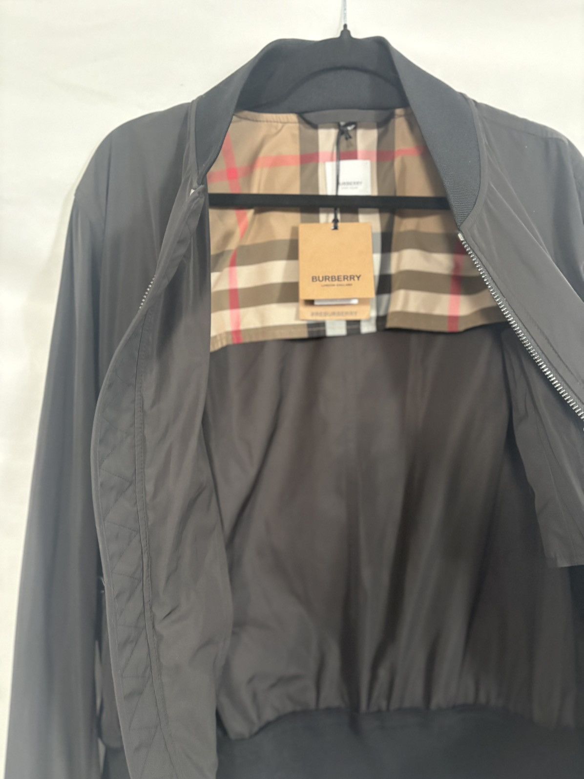 Burberry Burberry Technical Bomber Jacket — NWT (US 38 / EU 48) Size US M / EU 48-50 / 2 - 10 Thumbnail
