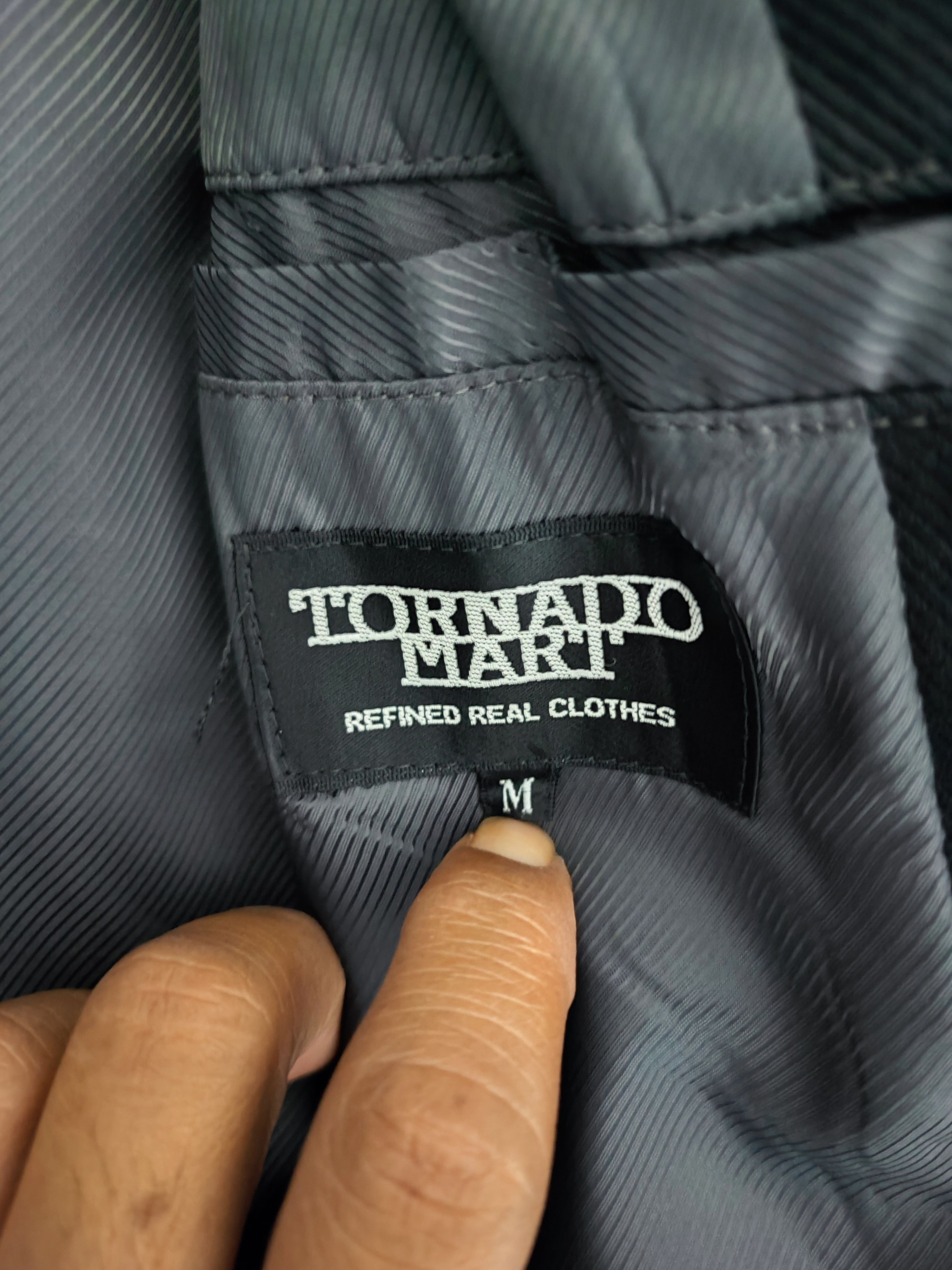 Tornado Mart AVANT GARDE DESIGNER TORNADO MART GOTHIC LONG TRENCH JACKET Size US M / EU 48-50 / 2 - 13 Thumbnail