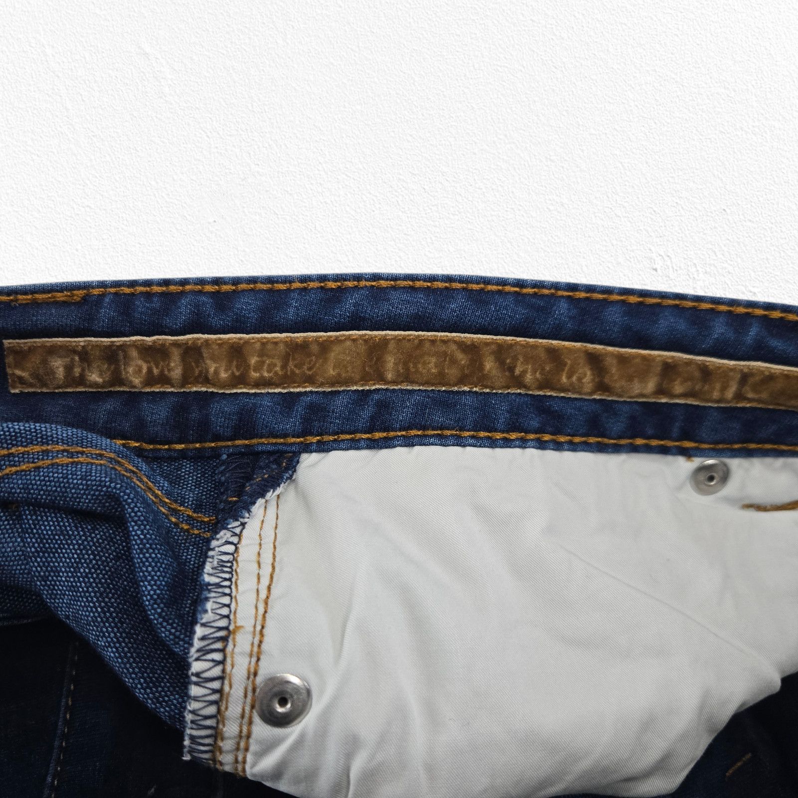 Other Dark Wash Mid Rise Straight Leg Stretch Denim Jeans Size 8 Size 30" / US 8 / IT 44 - 5 Thumbnail