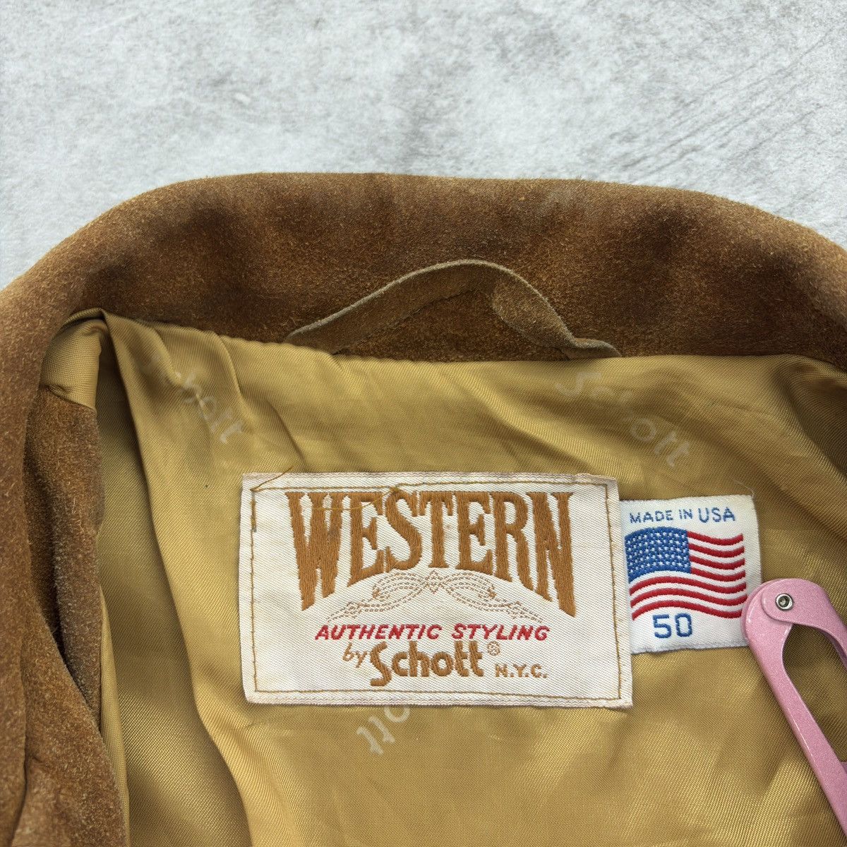 Schott Schott Western Suede Fringe Jacket Made in USA Size US XL / EU 56 / 4 - 2 Thumbnail