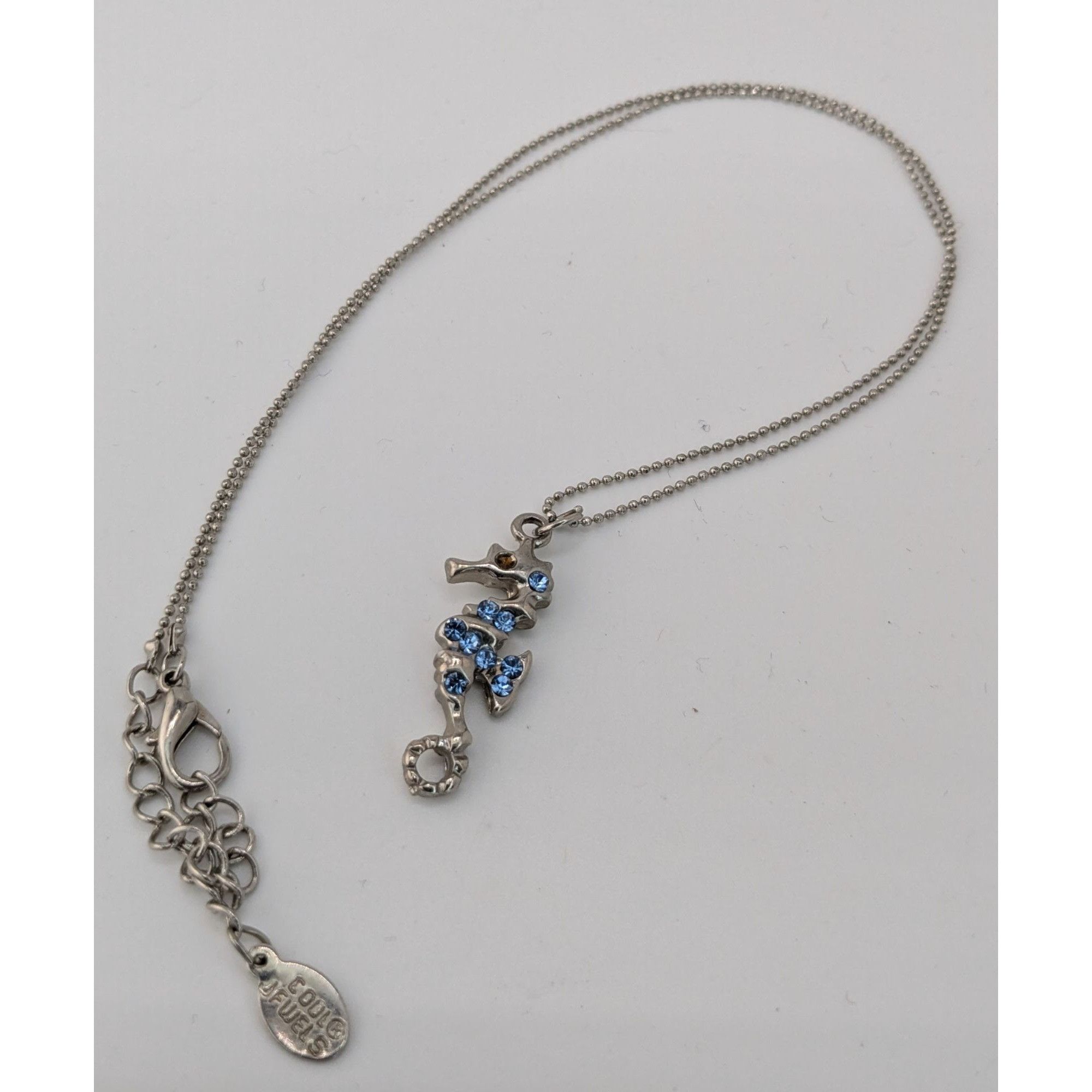 Other Vintage 90s Cool Jewels Mermaidcore Seahorse Necklace With B Size ONE SIZE - 6 Thumbnail