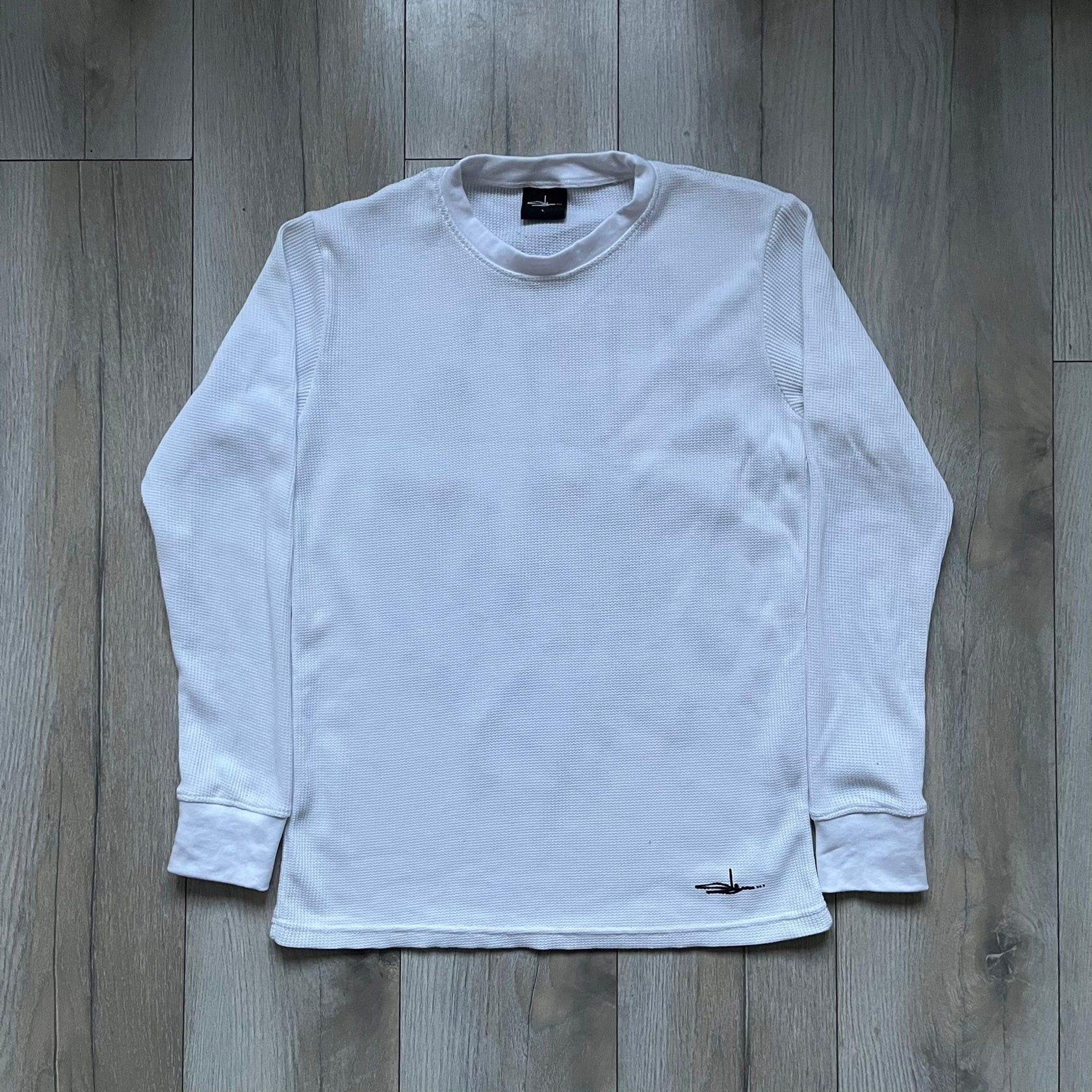 Other Slawn Graffiti White Waffle Longsleeve Size US L / EU 52-54 / 3 - 2 Thumbnail