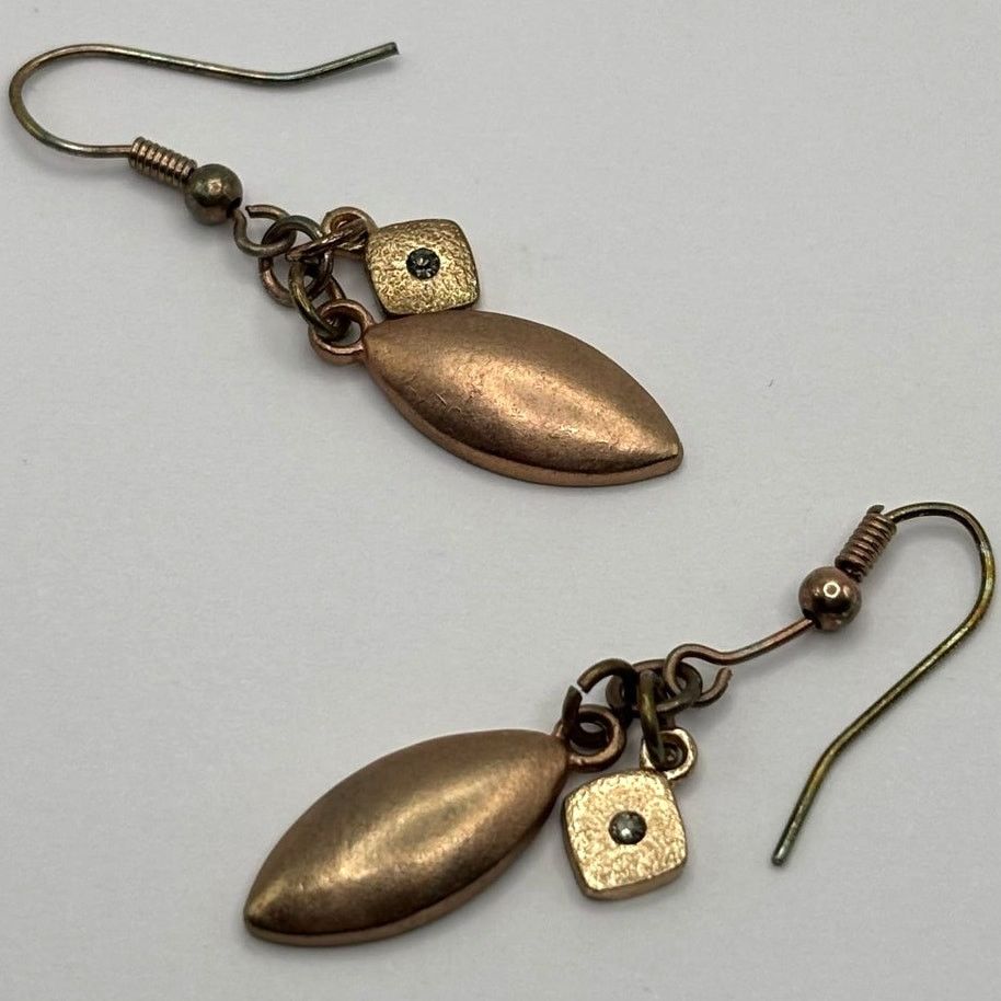 Other Copper Crystal Earrings Size ONE SIZE - 3 Thumbnail