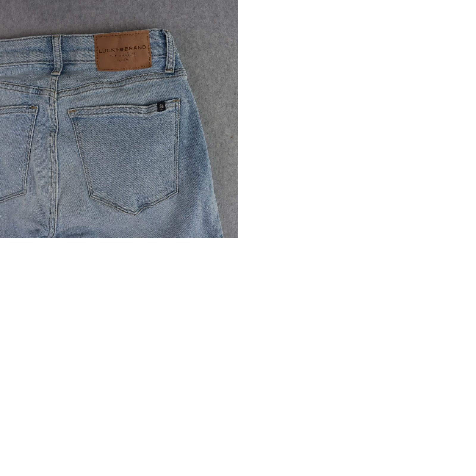 Lucky Brand Lucky Brand Womens Jeans Size 4/27 Low Rise Lolita Skinny Embroidered Denim Blue Pants Size 27" / US 4 / IT 40 - 10 Thumbnail