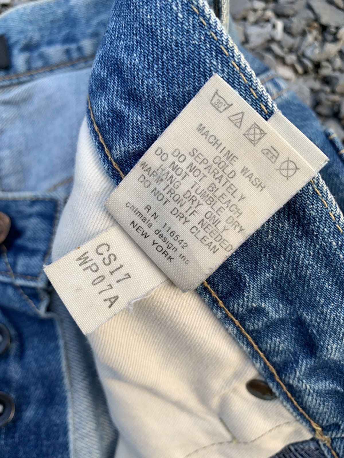 Kapital VINTAGE CHIMALA SELVEDGE JAPANESE RUSTY DISTRESSED DENIM Size US 32 / EU 48 - 20 Thumbnail