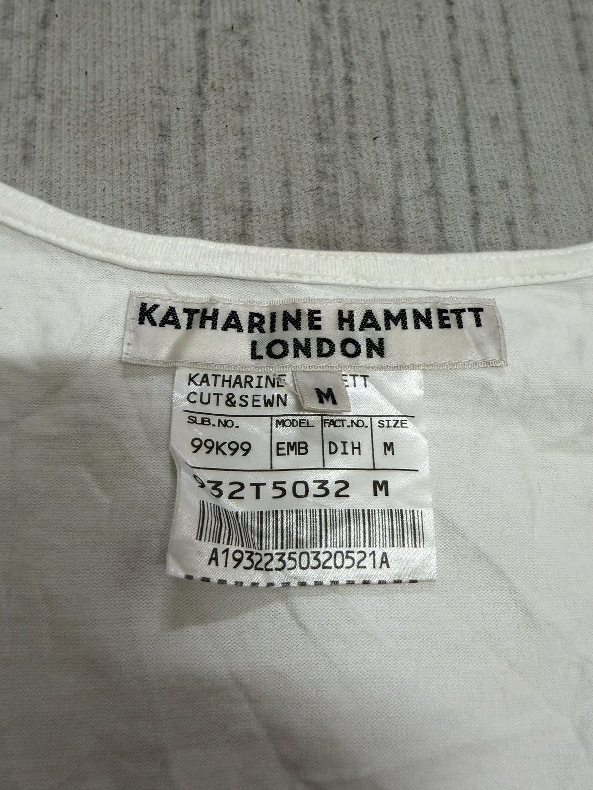 Katharine Hamnett London Vintage 80s katharine hamnett london flower tshirt Size M / US 6-8 / IT 42-44 - 4 Thumbnail