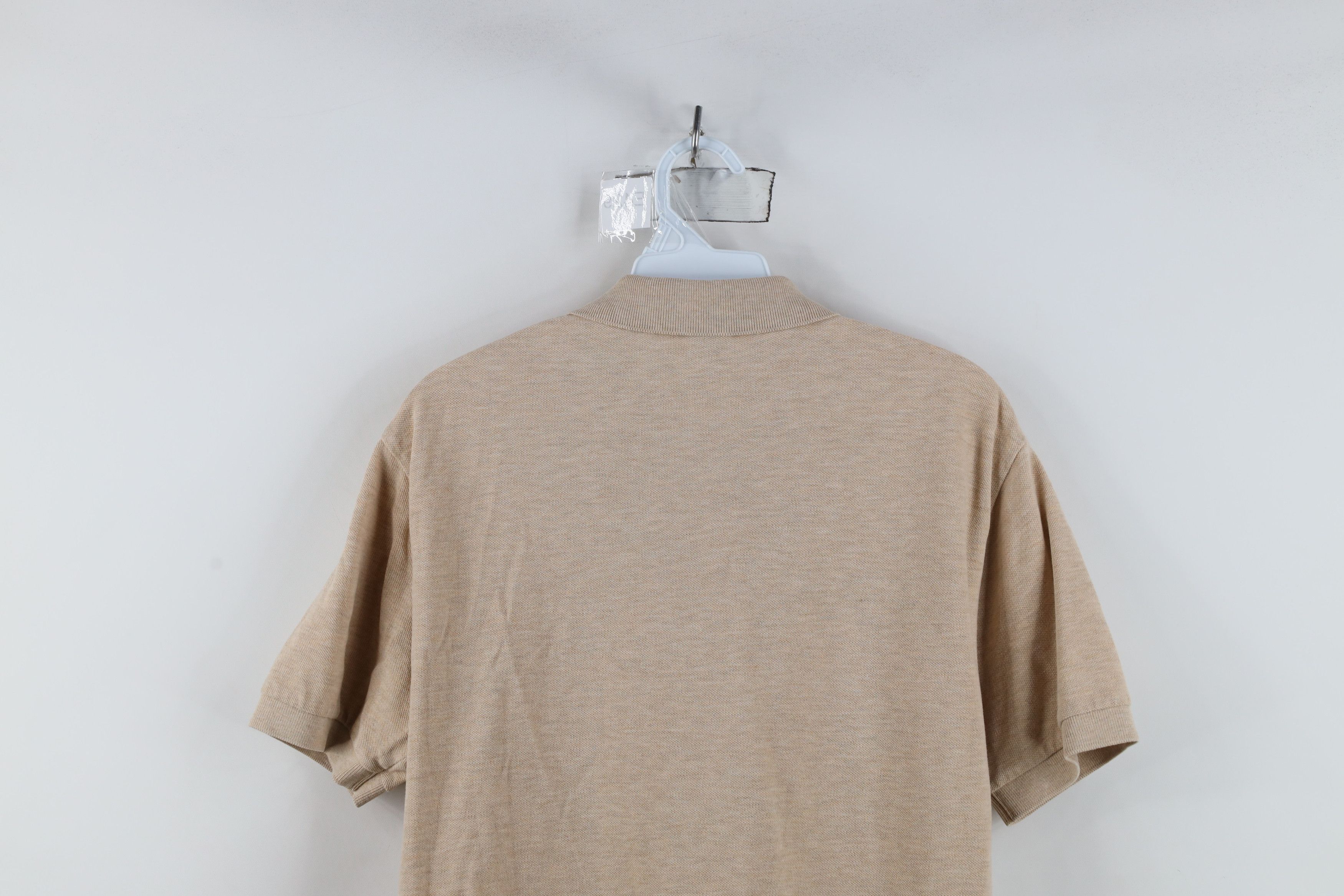 Polo Ralph Lauren Vintage 90s Ralph Lauren Pique Cotton Golf Polo Shirt Beige Size US S / EU 44-46 / 1 - 13 Thumbnail