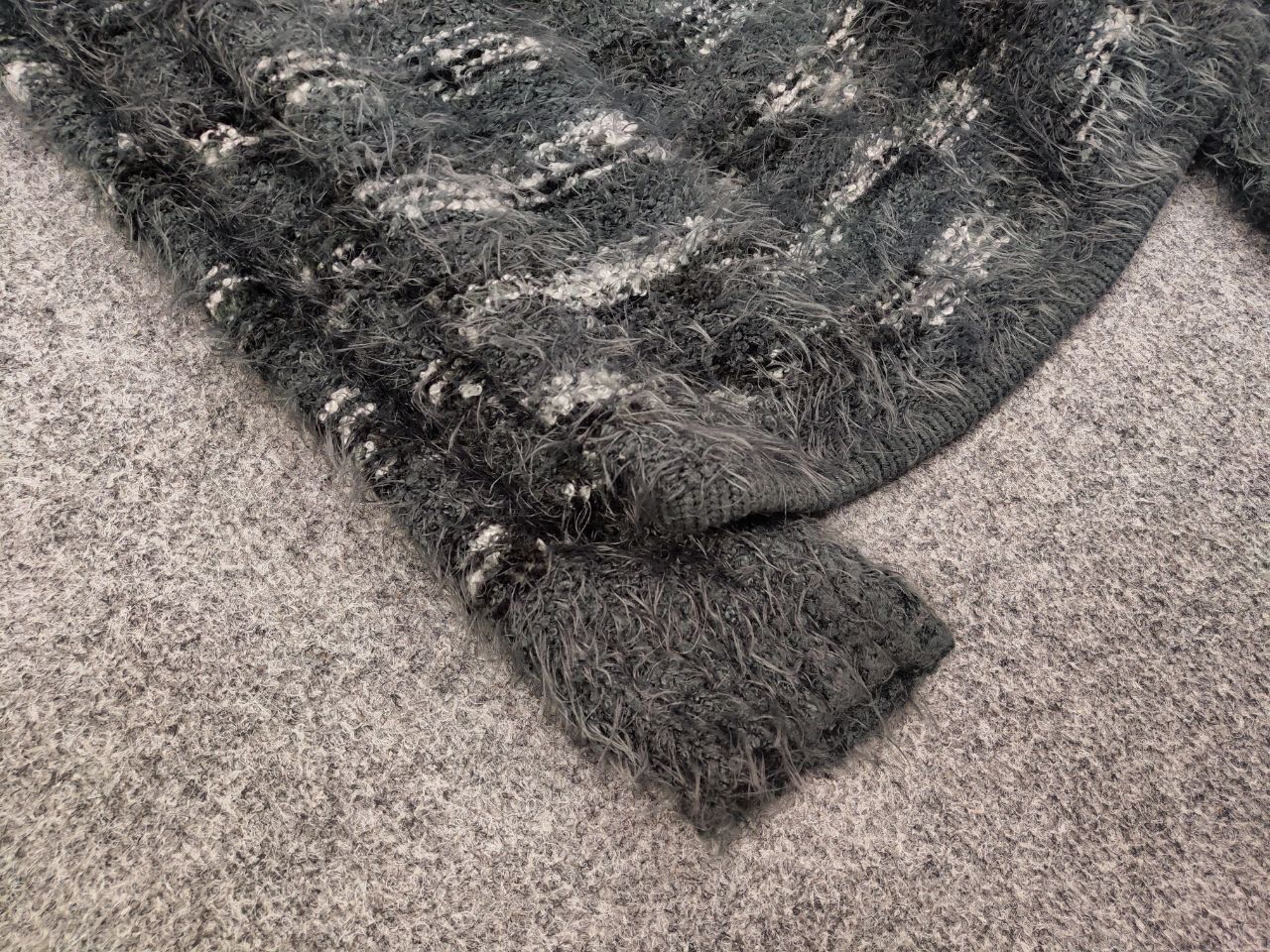 If Six Was Nine Fur Sweater Yohji Yamamoto Junya Watanabe Playboi Carti Styl Size US L / EU 52-54 / 3 - 6 Thumbnail
