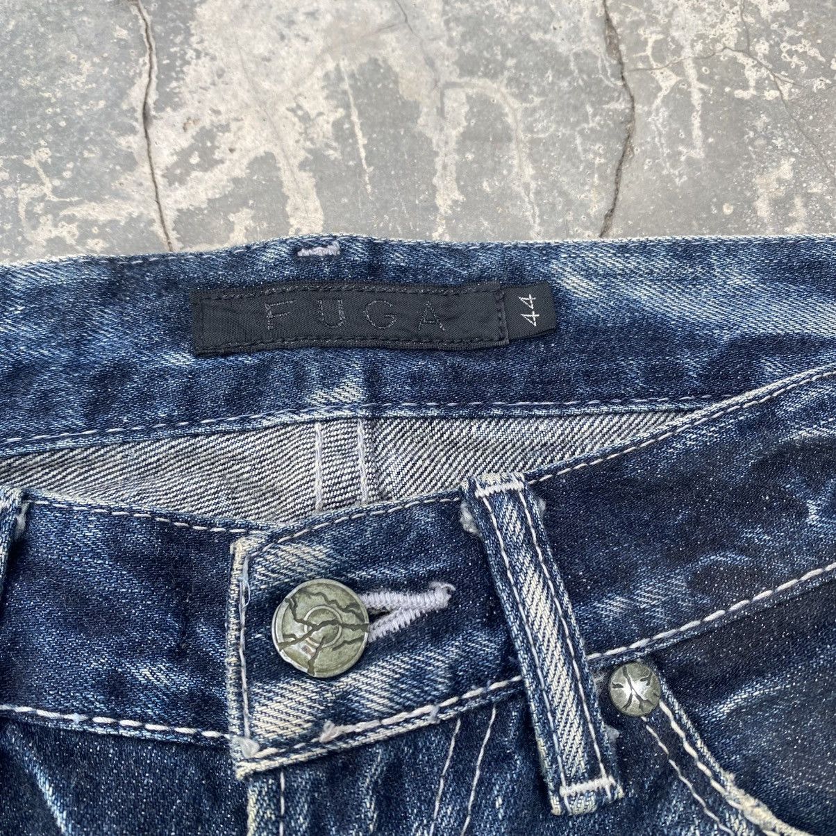 GOSTAR DE FUGA FUGA Reptile Flared Jeans LGB IF SIX WAS NINE Size US 30 / EU 46 - 11 Thumbnail