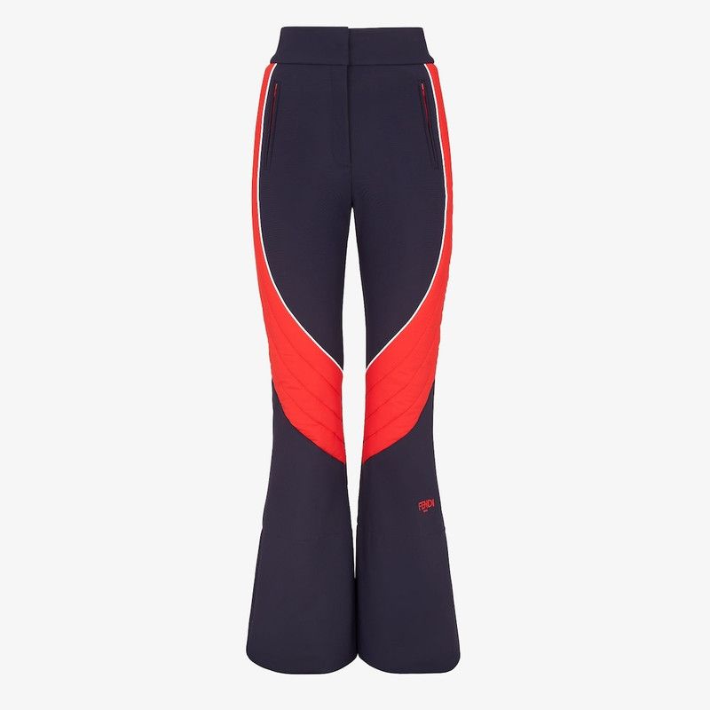 Fendi o1s1wg110226 Sweatpant in Midnight Blue/Red Size 28" / US 6 / IT 42 - 1 Thumbnail