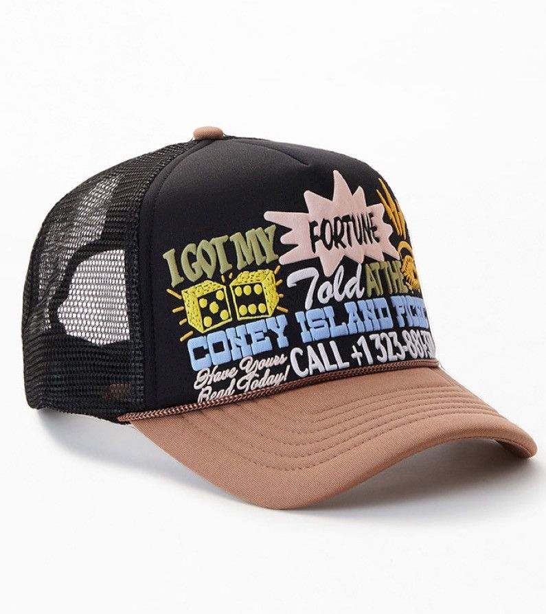 Vintage Coney Island Picnic - Fortune Trucker Hat Snapback - New Size ONE SIZE - 6 Thumbnail