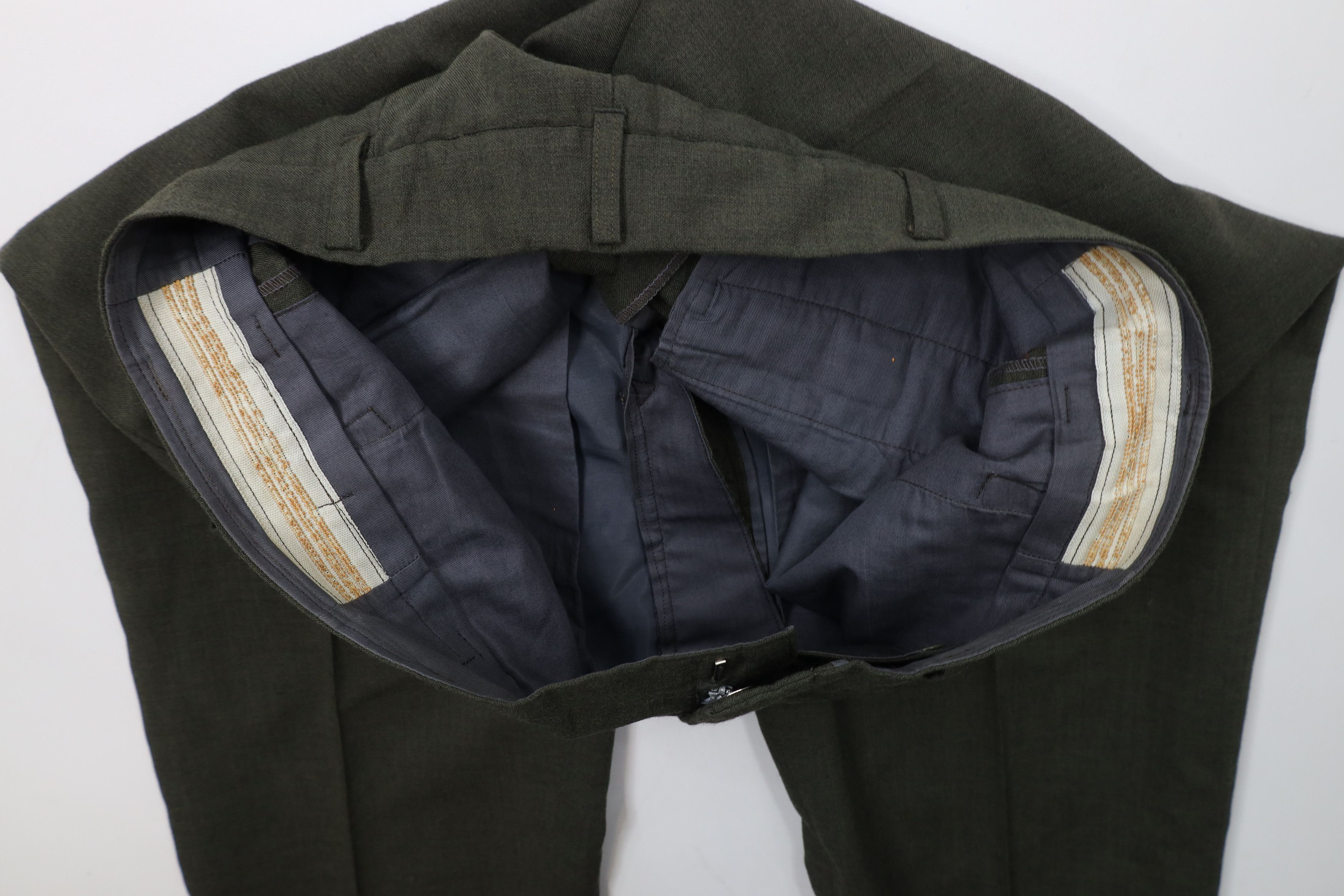 Vintage Vintage 50s 60s Streetwear Leg Chinos Pants Green USA Size US 32 / EU 48 - 7 Thumbnail