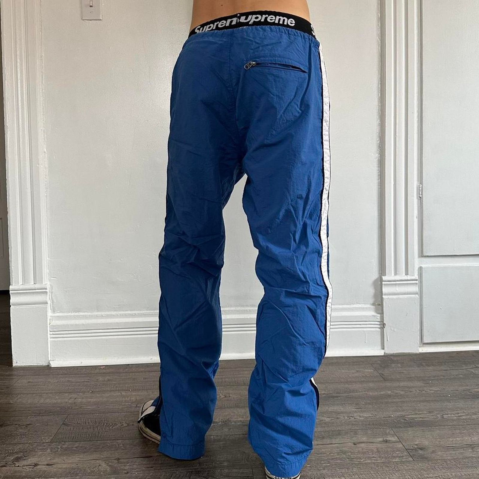 Abercrombie & Fitch × Vintage Vintage Y2K 00s Abercrombie & Fitch Striped Track Pants Size 28" / US 6 / IT 42 - 8 Thumbnail