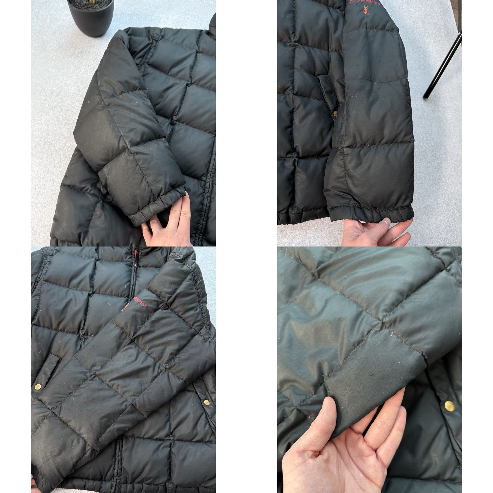 Yves Saint Laurent VINTAGE Yves Saint Laurent Down Jacket Black Men’s L Jacket Size US L / EU 52-54 / 3 - 9 Thumbnail