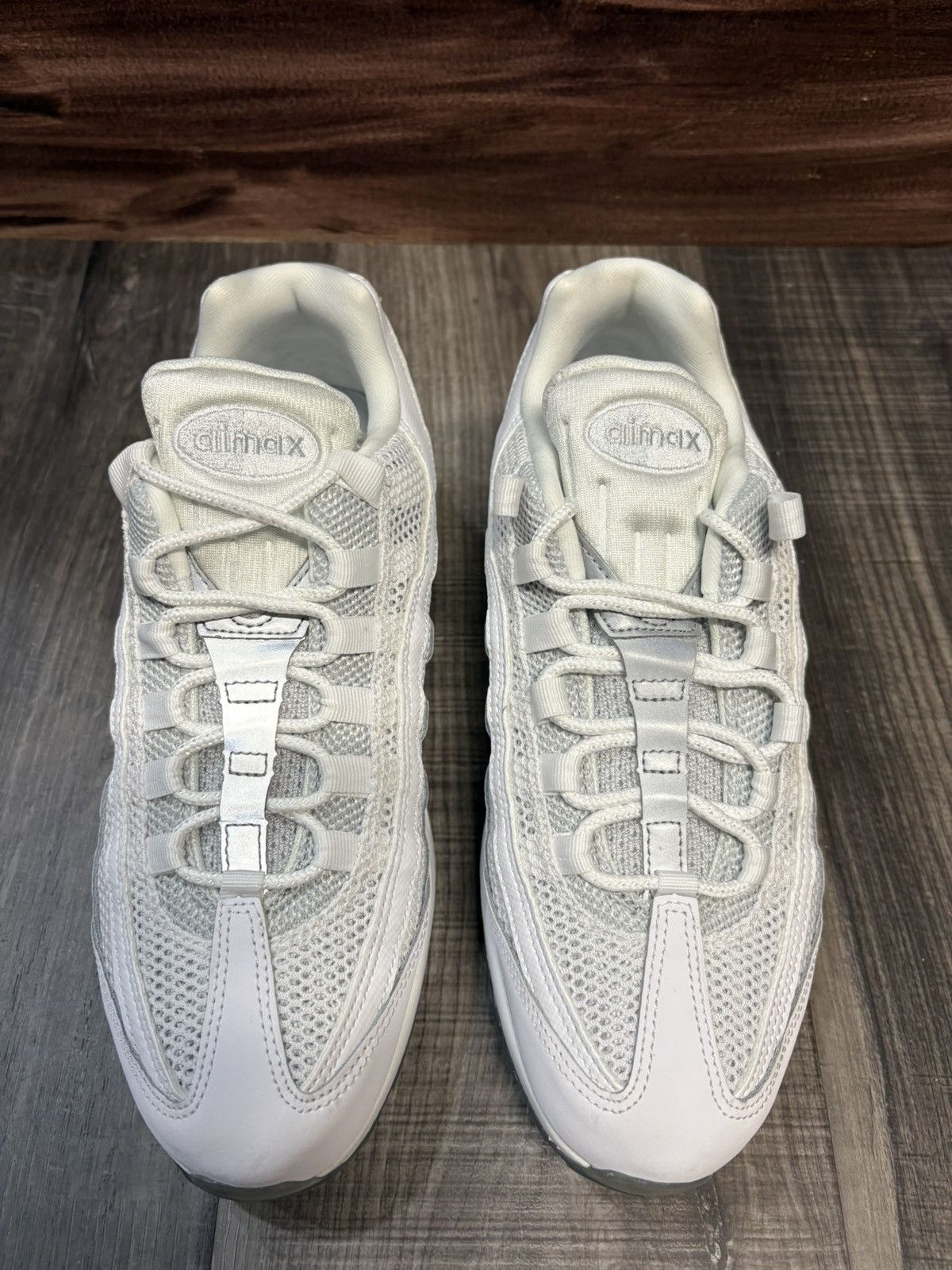 Nike Nike Air Max 95 Triple White size 8 Size US 8 / EU 41 - 5 Thumbnail
