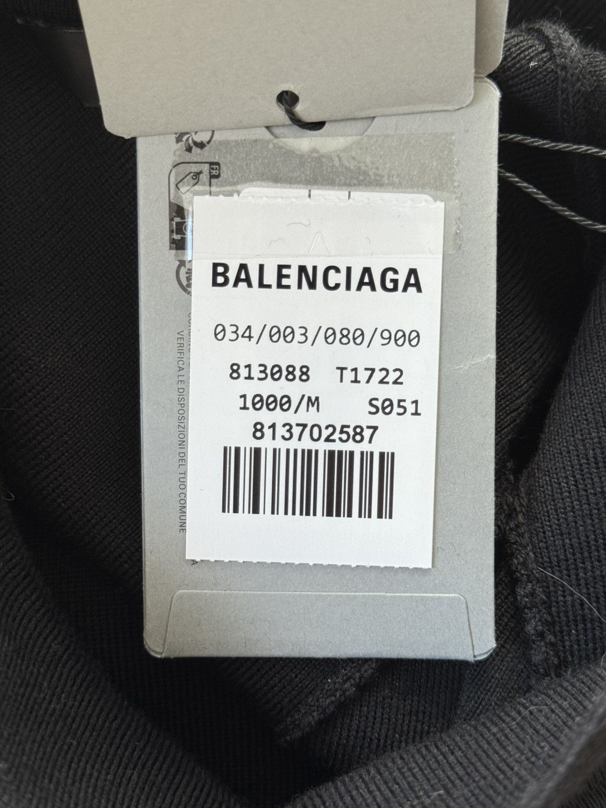 Balenciaga (SAMPLE) Balenciaga 25Summer Reverse Polo Knit Size US M / EU 48-50 / 2 - 5 Thumbnail