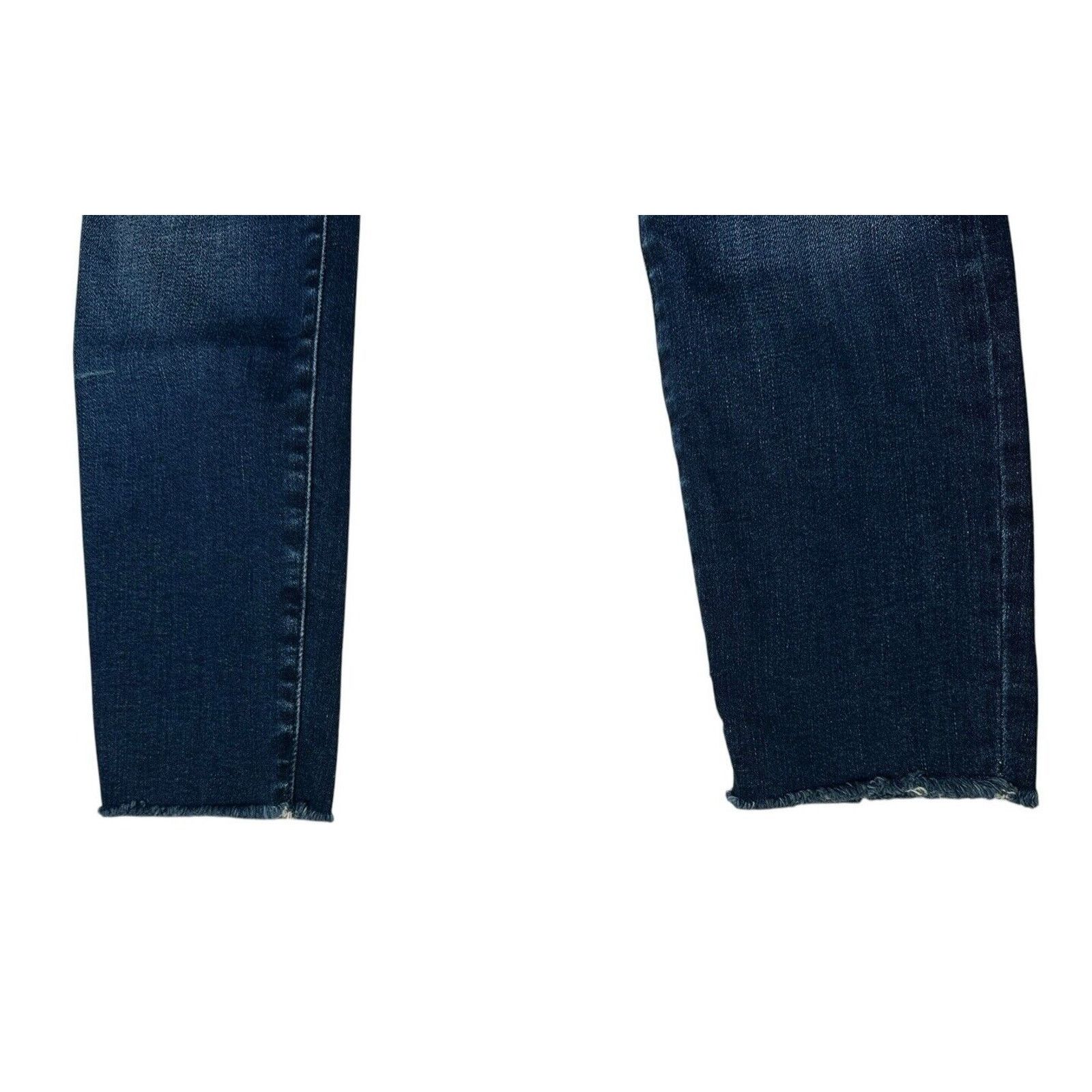 MOTHER MOTHER The Stunner Ankle Fray Jean Womens 25 Dark Skinny Size 25" / US 0 / IT 36 - 4 Thumbnail