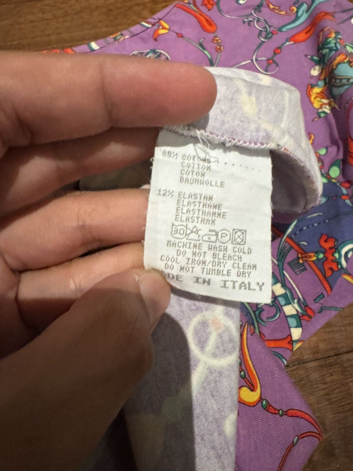 Etro × Vintage ETRO L'ILLUSIONE DEL TEMPO COTTON SHIRT TOP Size S / US 4 / IT 40 - 3 Thumbnail