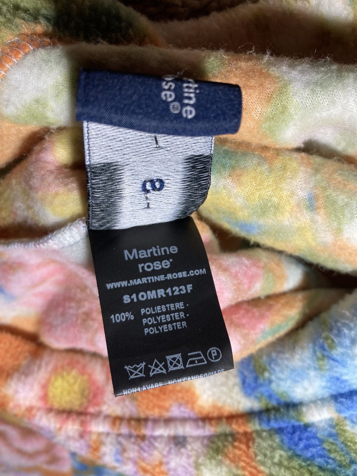 Martine Rose New SS21 Martine Rose Oversized Floral Batwing Fleece 2021 Size US S / EU 44-46 / 1 - 7 Thumbnail