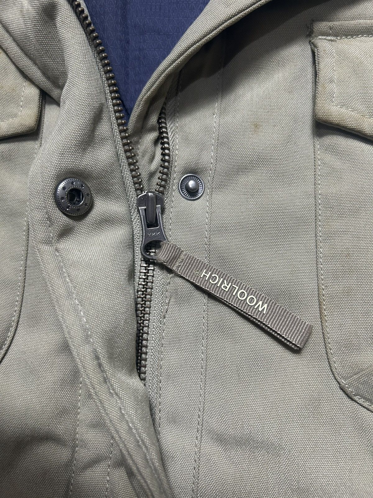 Woolrich Woolen Mills Woolrich Fur Collar Parka Down Jacket Size US L / EU 52-54 / 3 - 7 Thumbnail