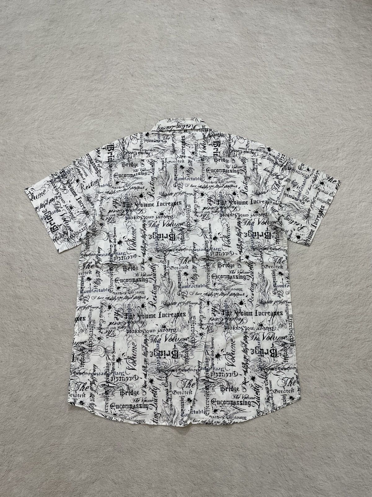 If Six Was Nine 2000s Japanese Poem Shirt AOP y2k Ifsix Hysteric Lgb y’s Size US L / EU 52-54 / 3 - 6 Thumbnail