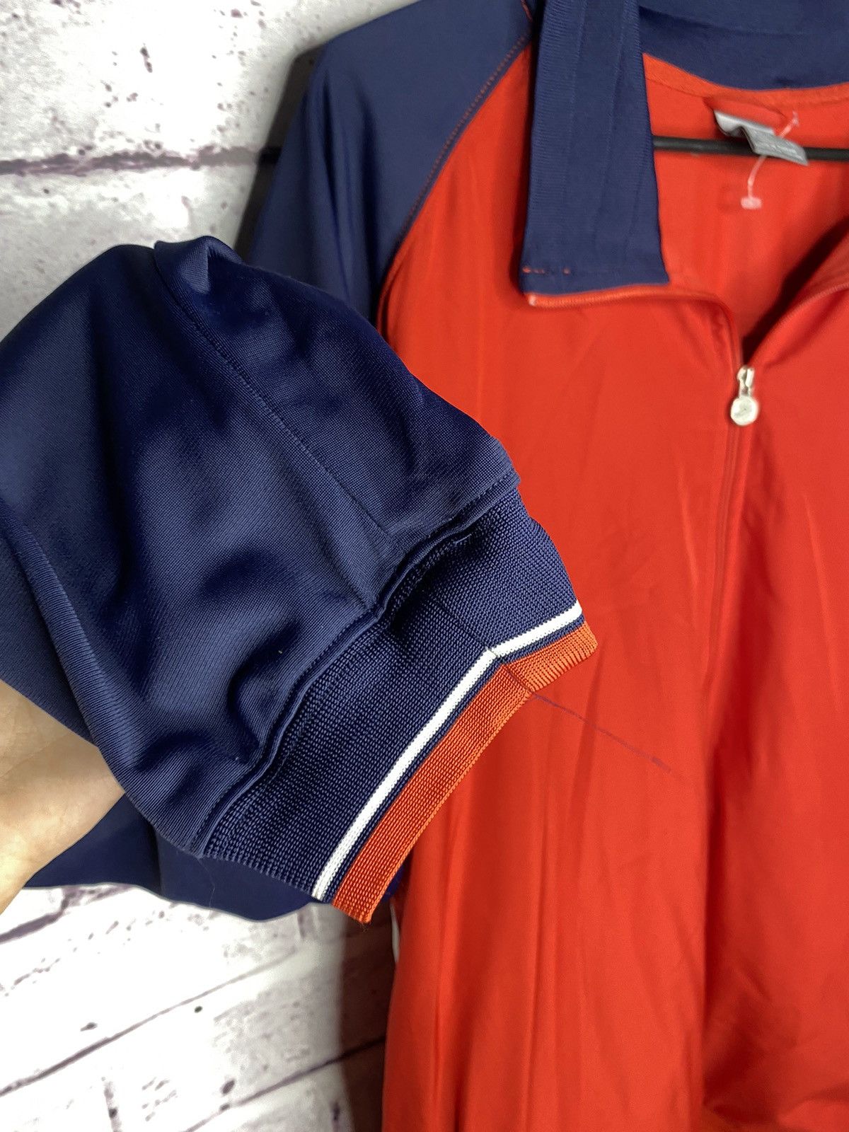 Nike Vintage Nike Blue/Red Track-Top Jacket Small Swoosh Logo Size US XXL / EU 58 / 5 - 5 Thumbnail