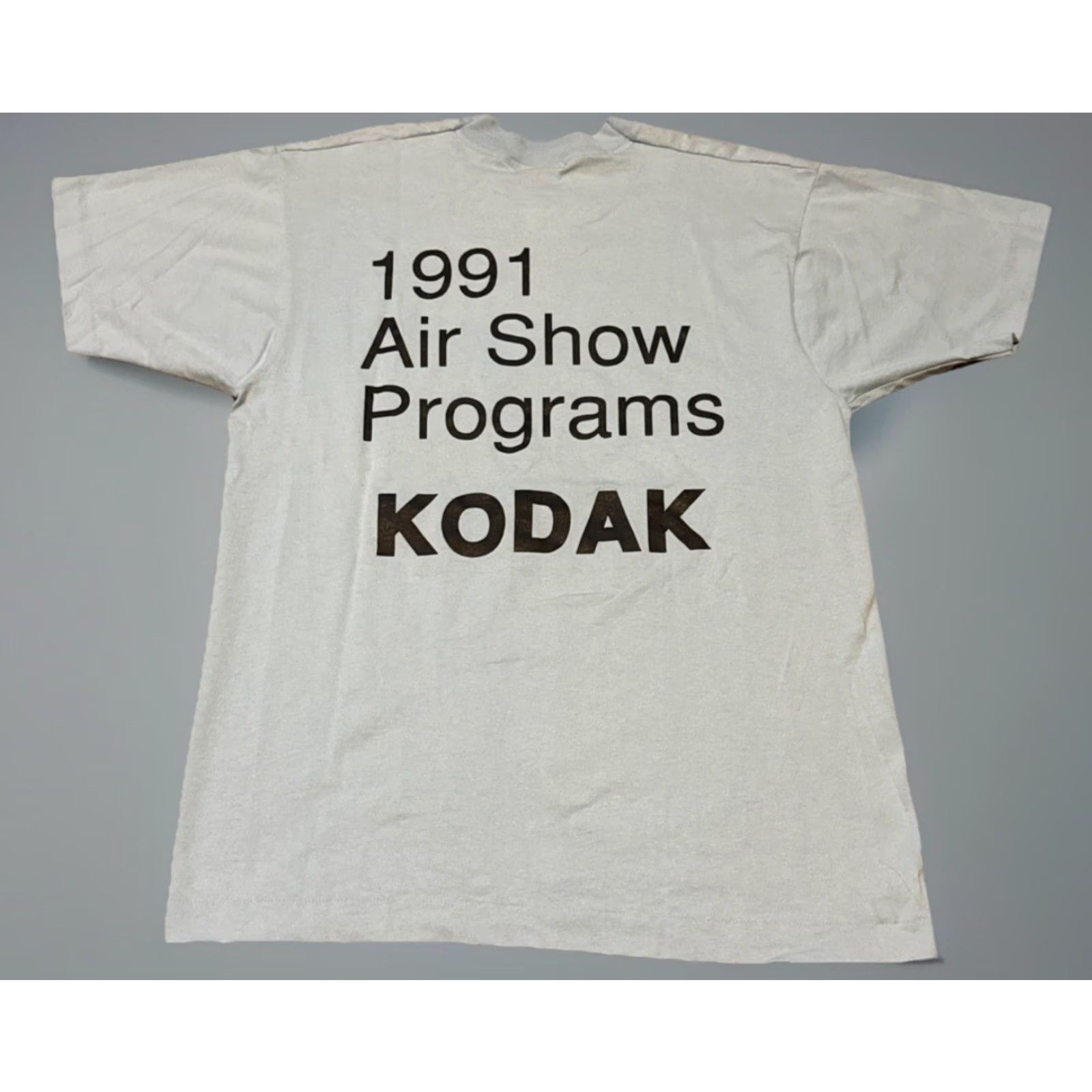 Kodak VINTAGE 1991 Dayton Ohio Air Show Fox T-Shirt Blue Large Men Shirt Kodak Size US L / EU 52-54 / 3 - 2 Thumbnail