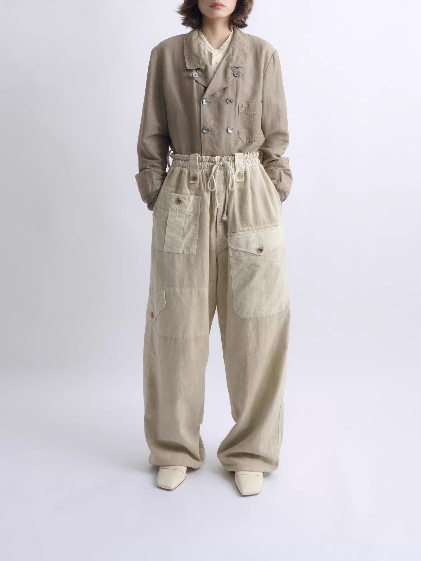 NOMA t.d Nomat Vegetable Dyed SAS Military Utility Pants Size US 34 / EU 50 - 2 Thumbnail