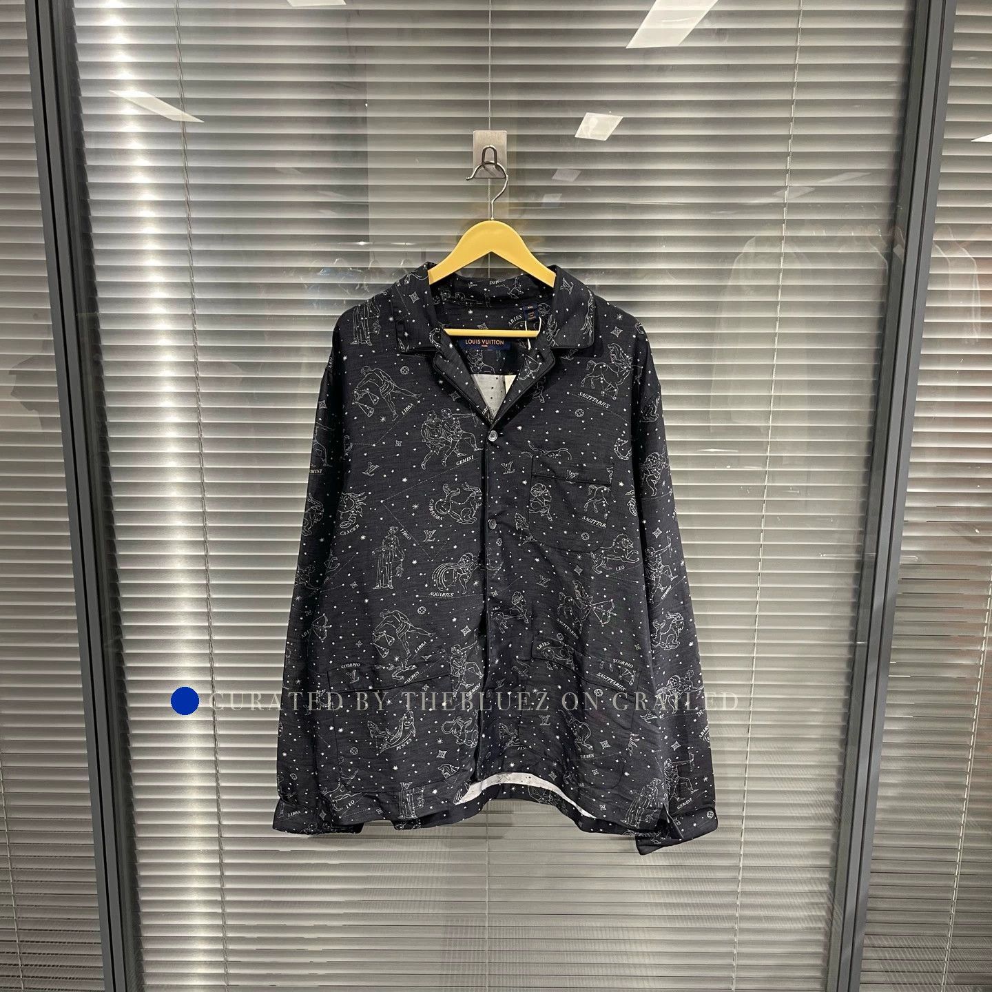 Louis Vuitton Black All-Over Print Long Sleeve Shirt Size US XXL / EU 58 / 5 - 1 Thumbnail