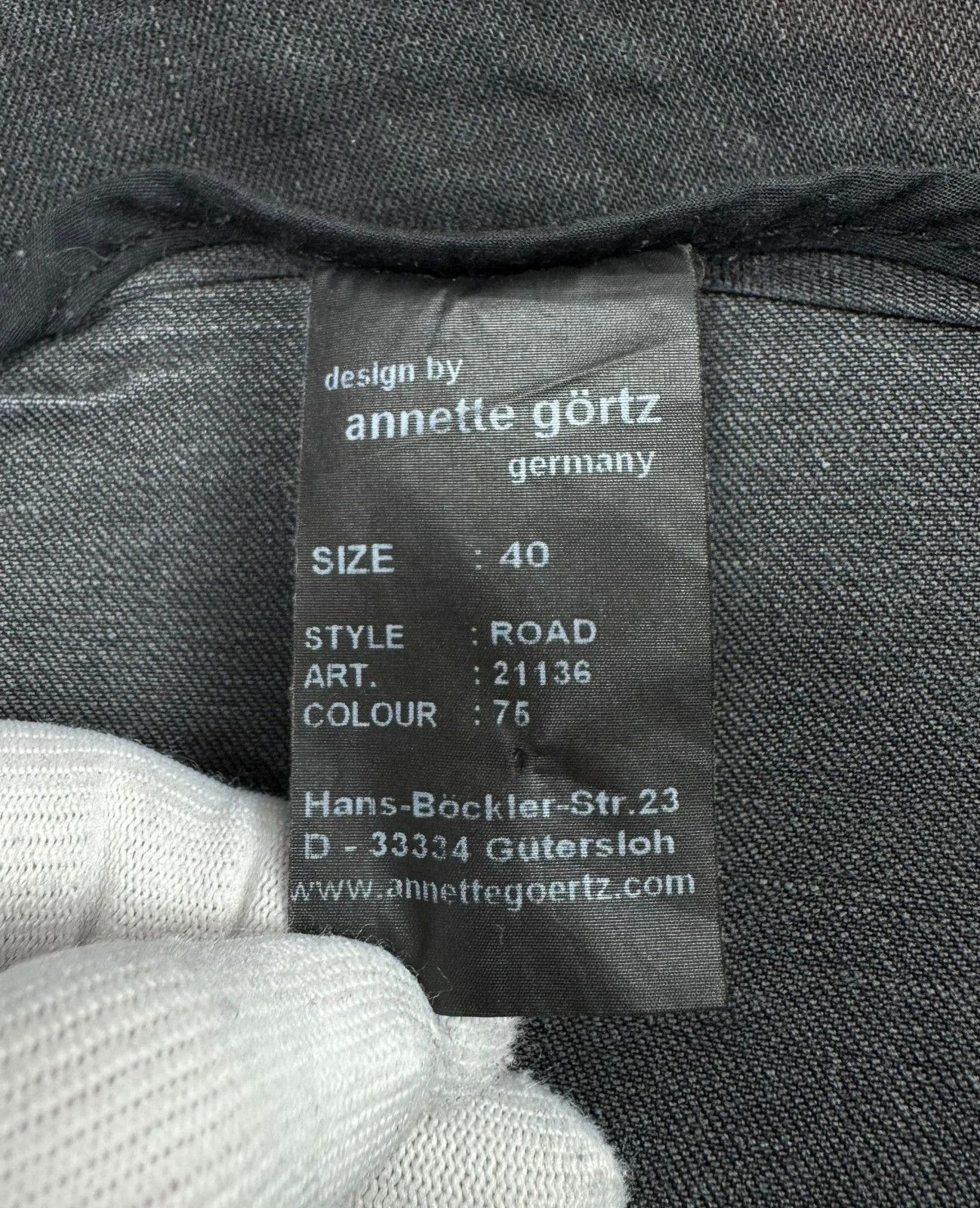 Annette Gortz Annette Gortz Denim Pants Bordeaux size DE40 IT46 Size 34" / US 12 / IT 48 - 14 Thumbnail