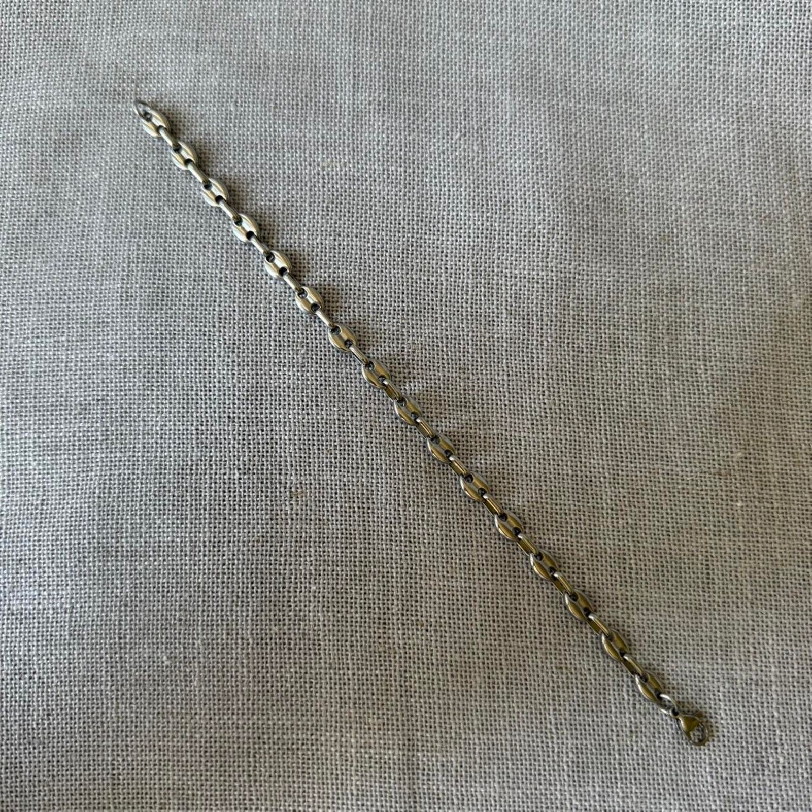 Other Copied - Cuban link style charm stainless WMNS1 Size ONE SIZE - 3 Thumbnail