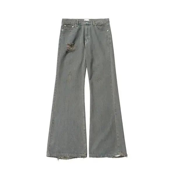 Japanese Brand Micro Flared Baggy Jean Size US 32 / EU 48 - 4 Thumbnail