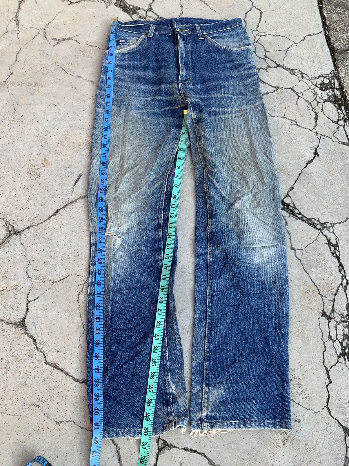 Lee 90s Lee 1889 nice faded. Size US 30 / EU 46 - 2 Thumbnail