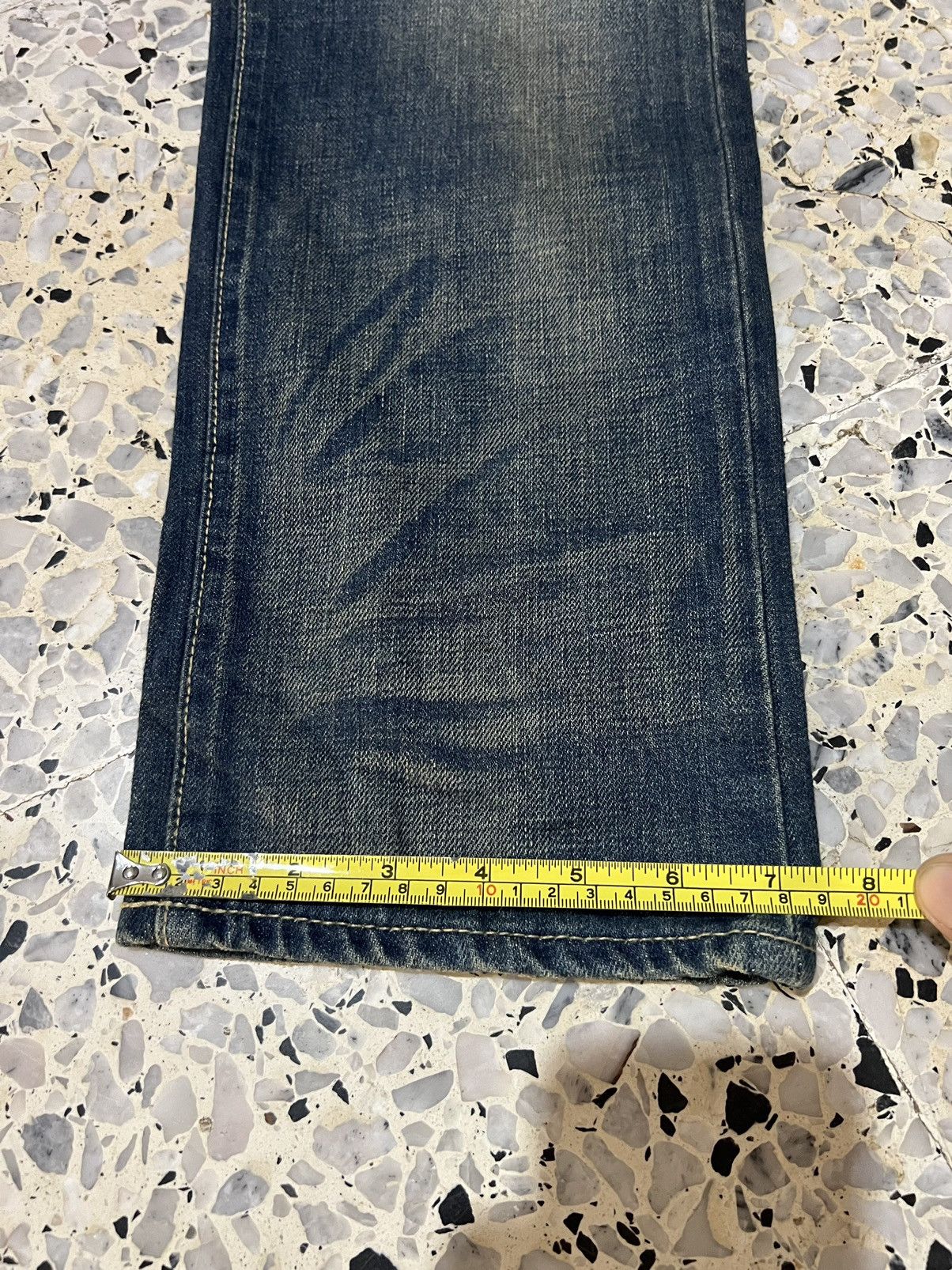 Japanese Brand GLAMB JAPANESE DISTRESSED DENIM JEANS Size US 34 / EU 50 - 19 Thumbnail